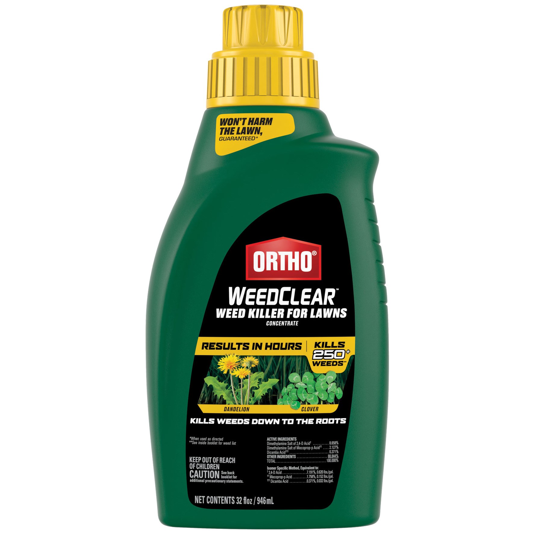 Ortho 32oz WeedClear Base Concentrate — priced per each; minimum 12; multiples of 12