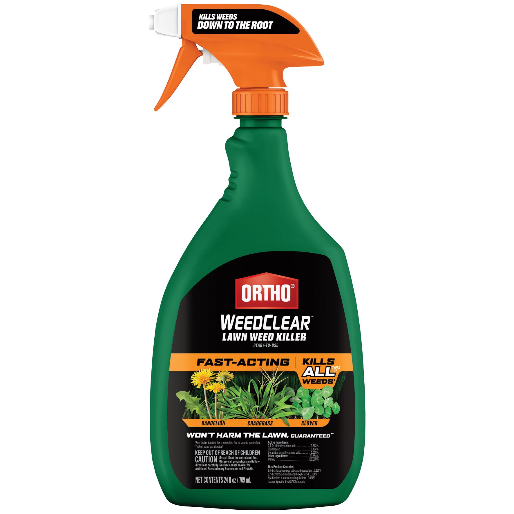 Ortho 24oz RTU WeedClear — priced per each; minimum 6; multiples of 6