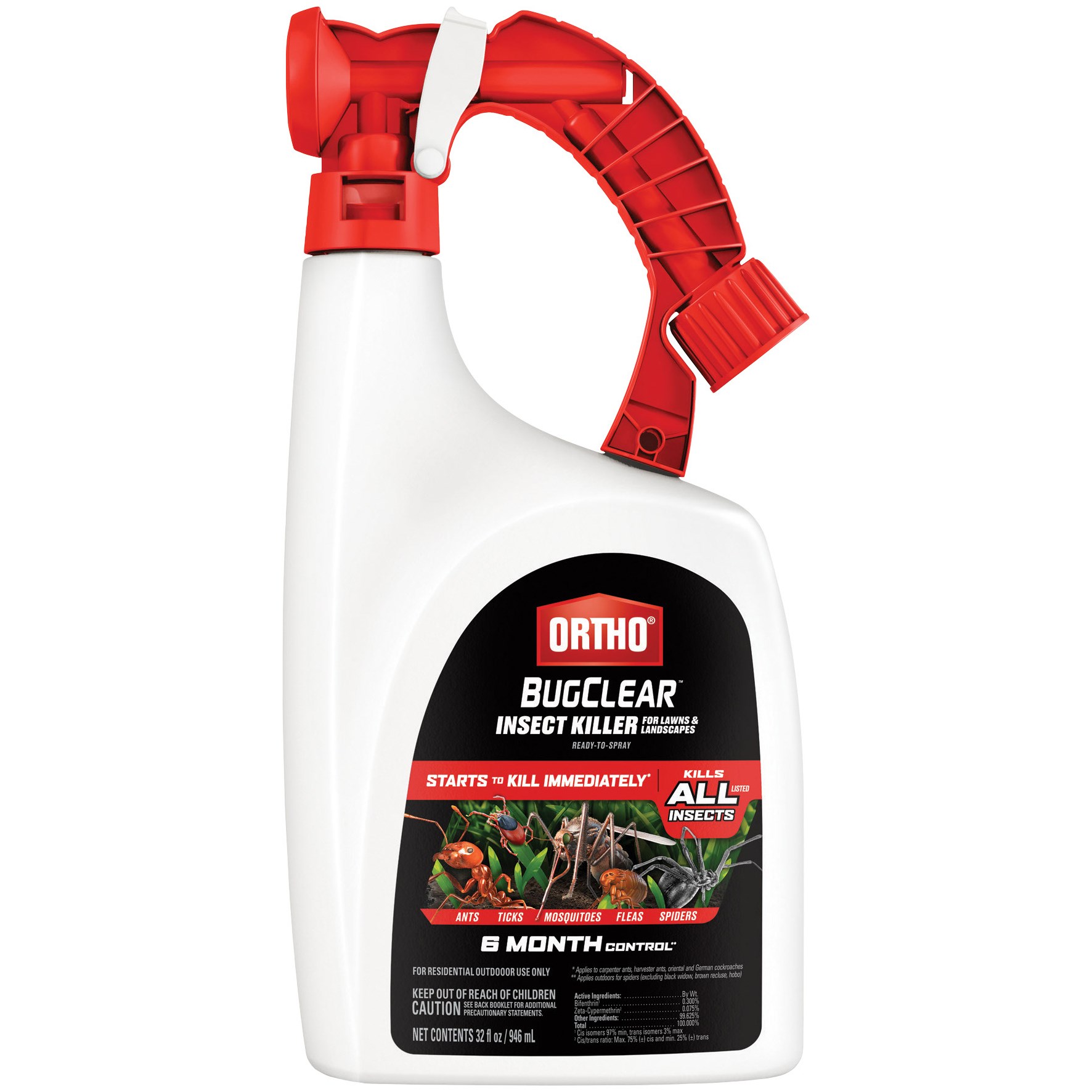 Ortho 32ozRTS BugClear Lawn & Landscape — priced per each; minimum 6; multiples of 6