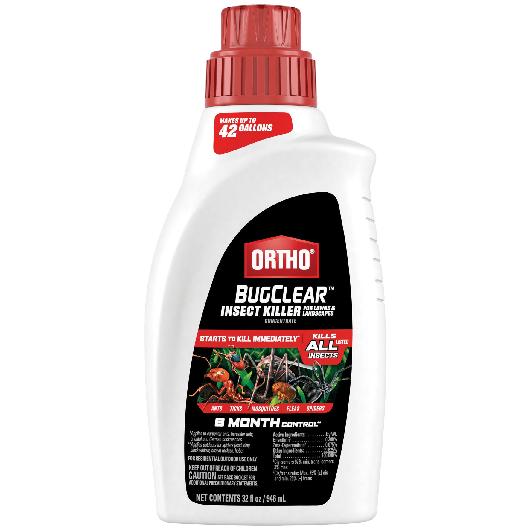 Ortho 32oz BugClear Lawns & Landscape — priced per each; minimum 6; multiples of 6