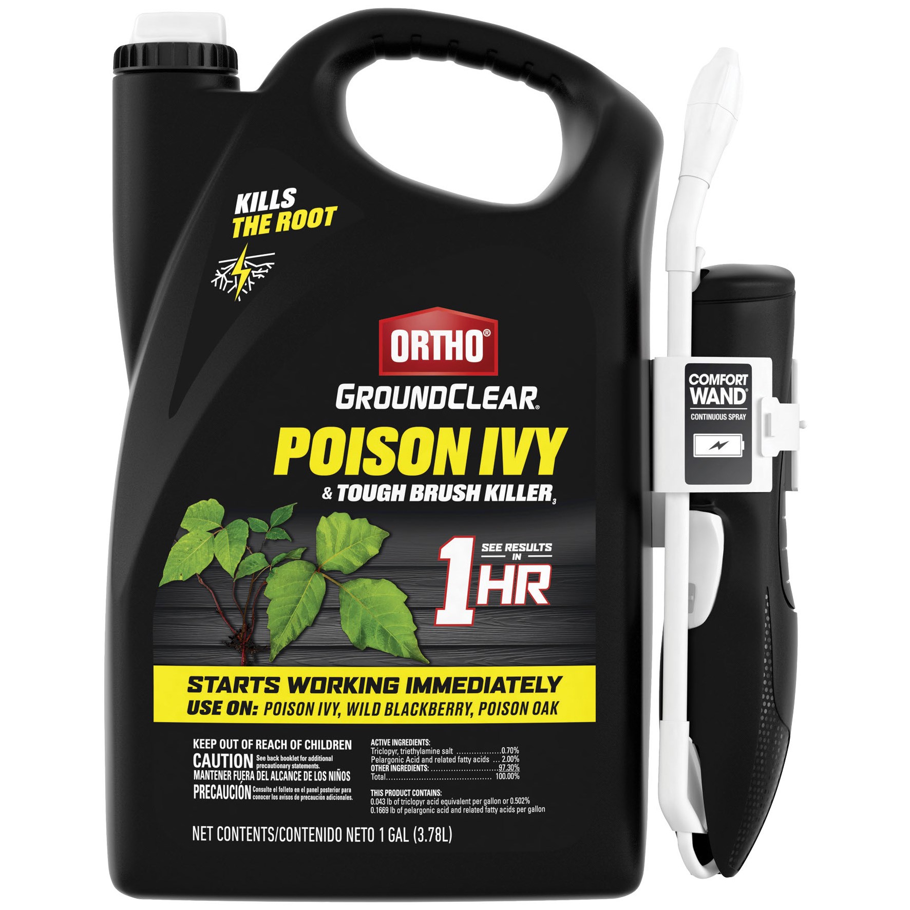 Ortho 1gal GroundClear Brush Killer RTU Wand — priced per each; minimum 4; multiples of 4