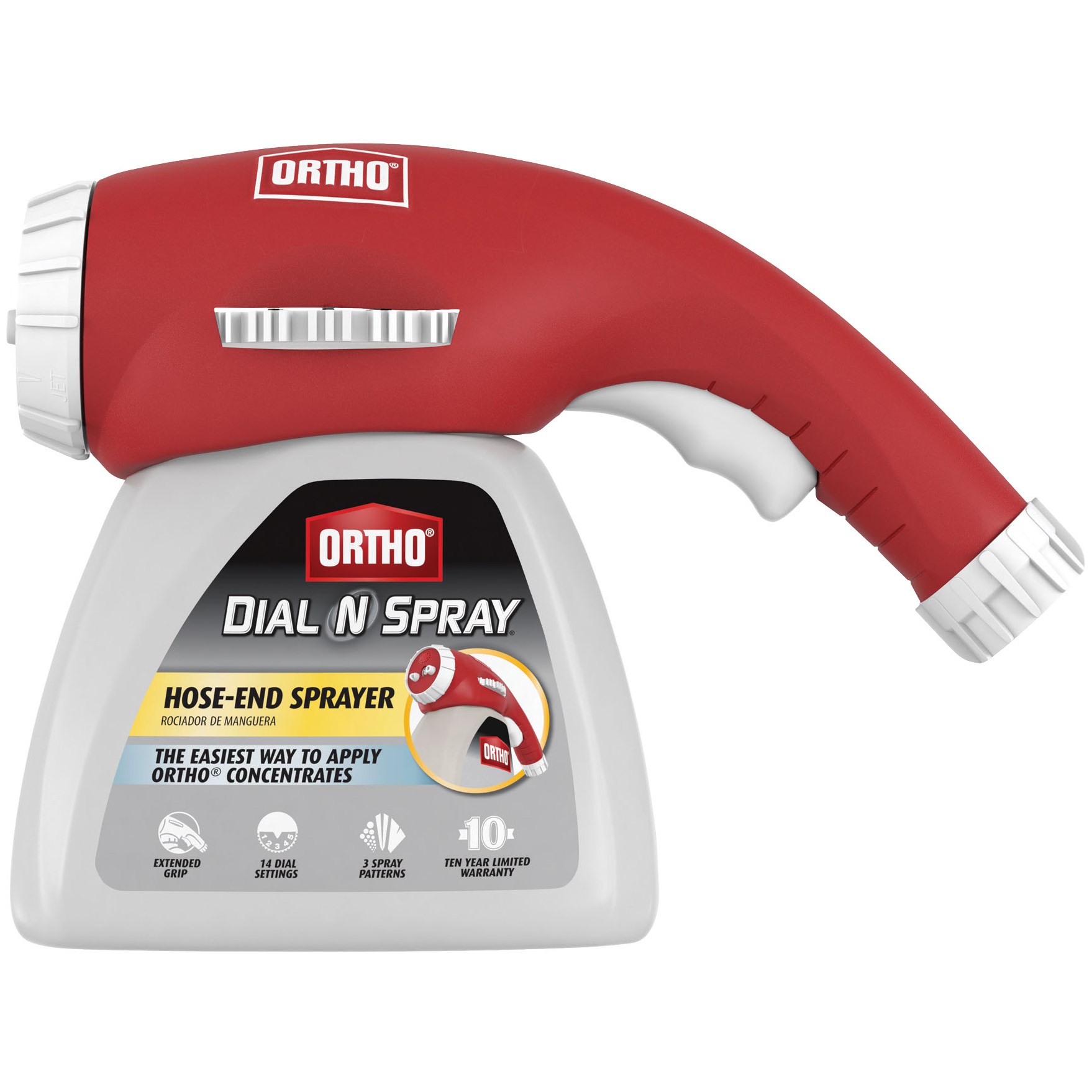 Ortho Dial N Spray Hose-End Sprayer — priced per each; minimum 6; multiples of 6