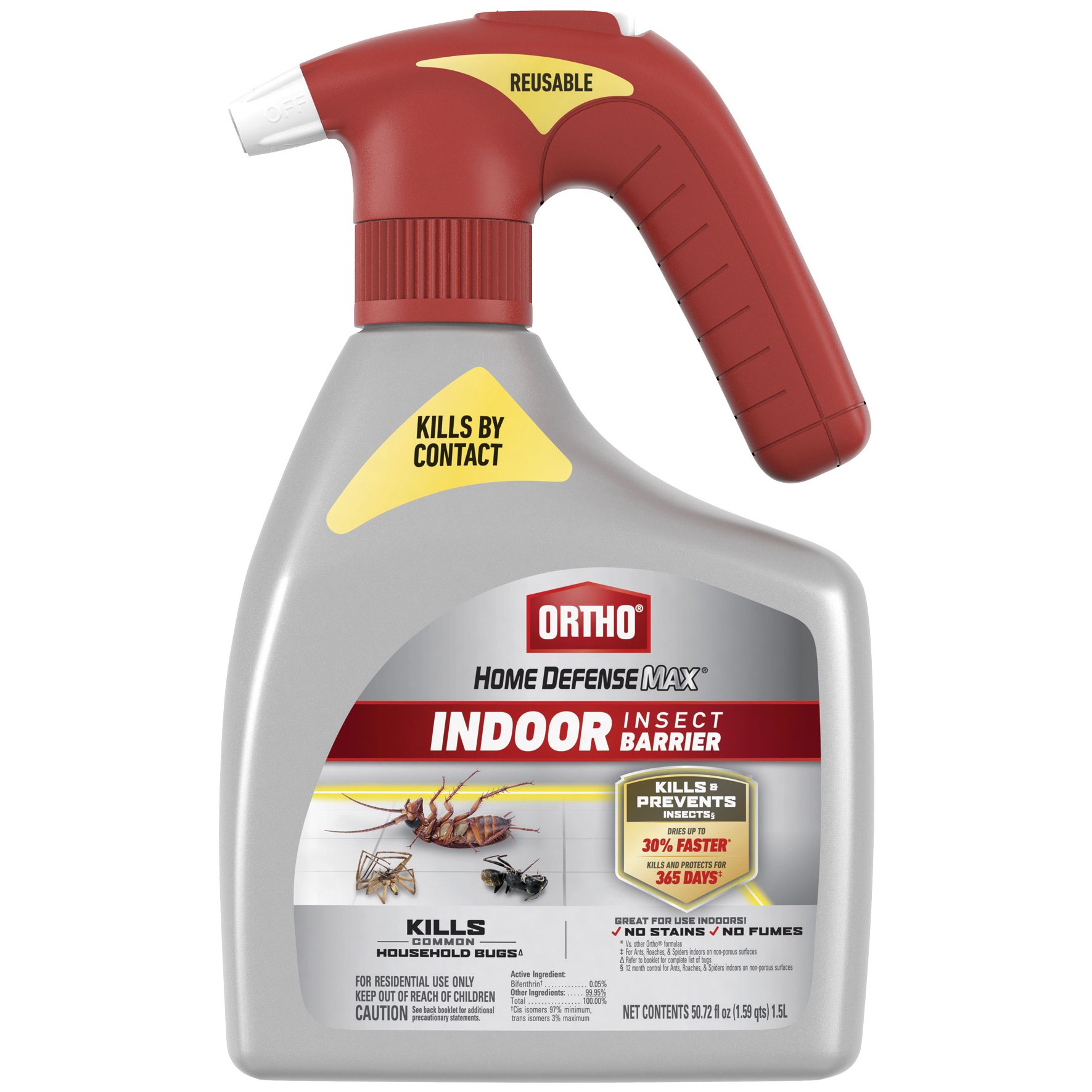 Ortho 50oz Home Defense MAX RTU Primo Sprayer — priced per each; minimum 6; multiples of 6