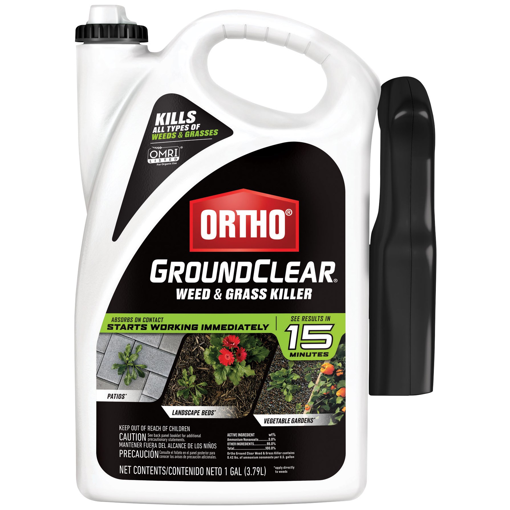 Ortho 1gal RTU GroundClear Weed & Grass Trigger — priced per each; minimum 4; multiples of 4