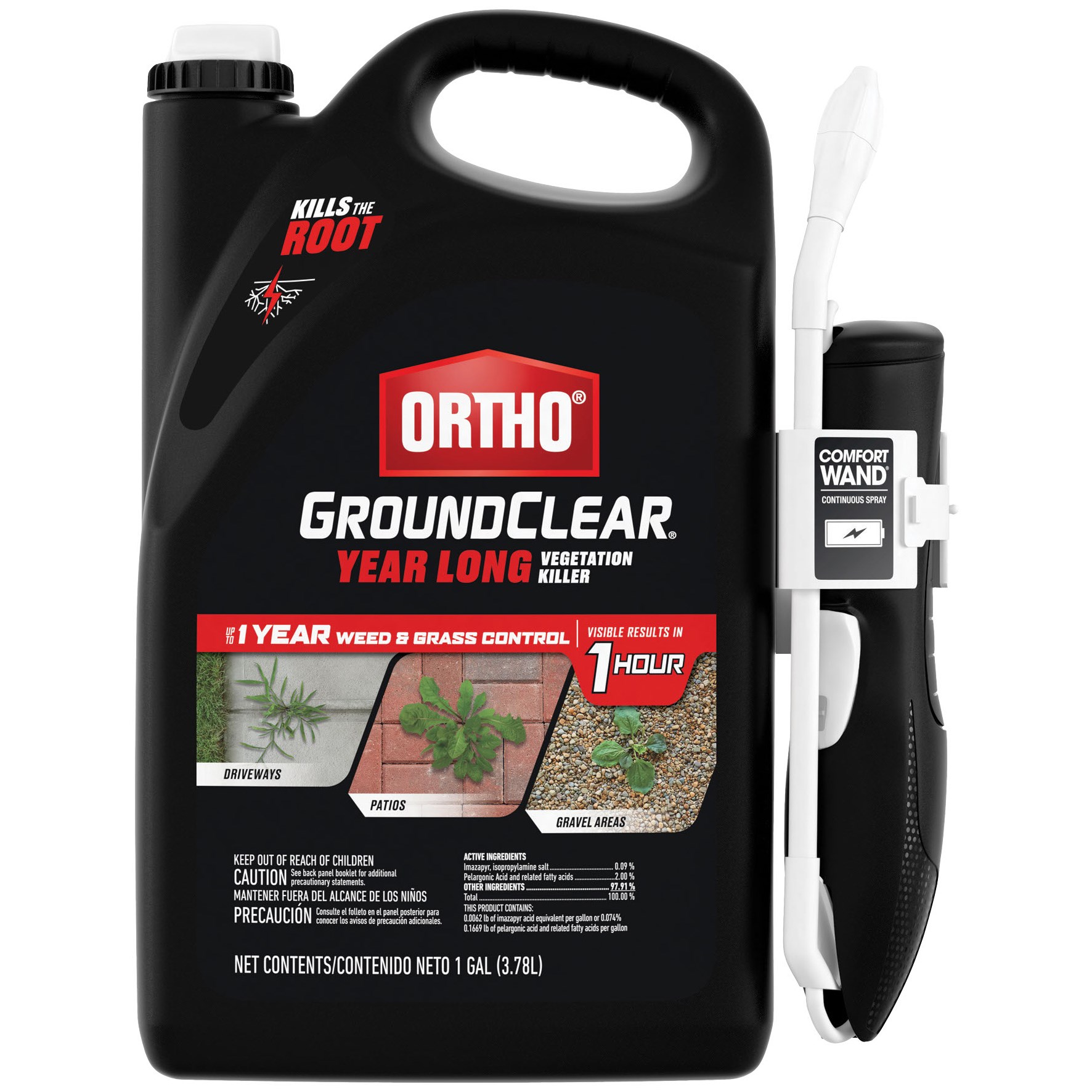 Ortho 1gal GroundClear Vegetation Kill RTU Wand — priced per each; minimum 4; multiples of 4