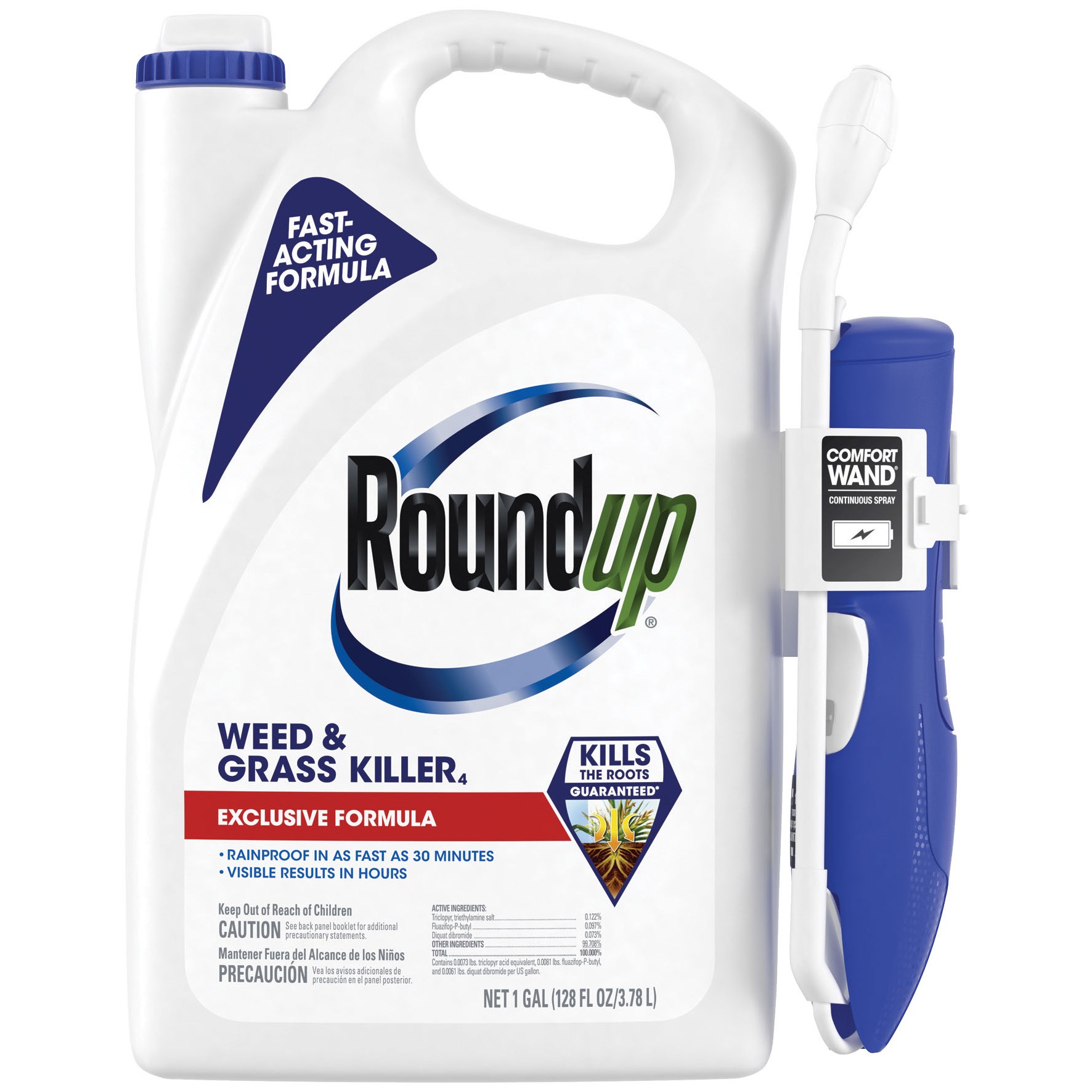 Roundup 1gal Weed & Grass Killer RTU Wand — priced per each; minimum 4; multiples of 4
