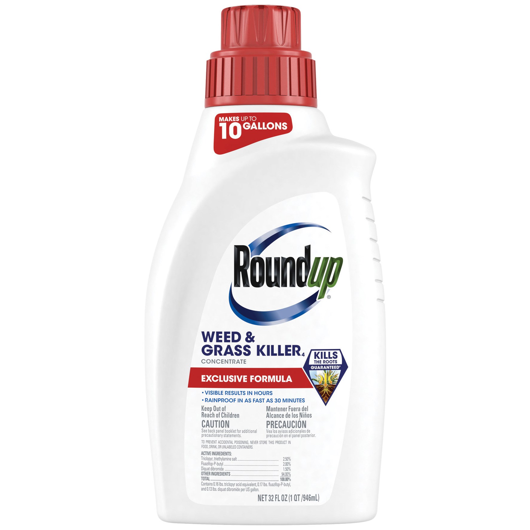 Roundup 35.2oz Weed Kill Concentrate Plus Bonus Size — priced per each; minimum 12; multiples of 12