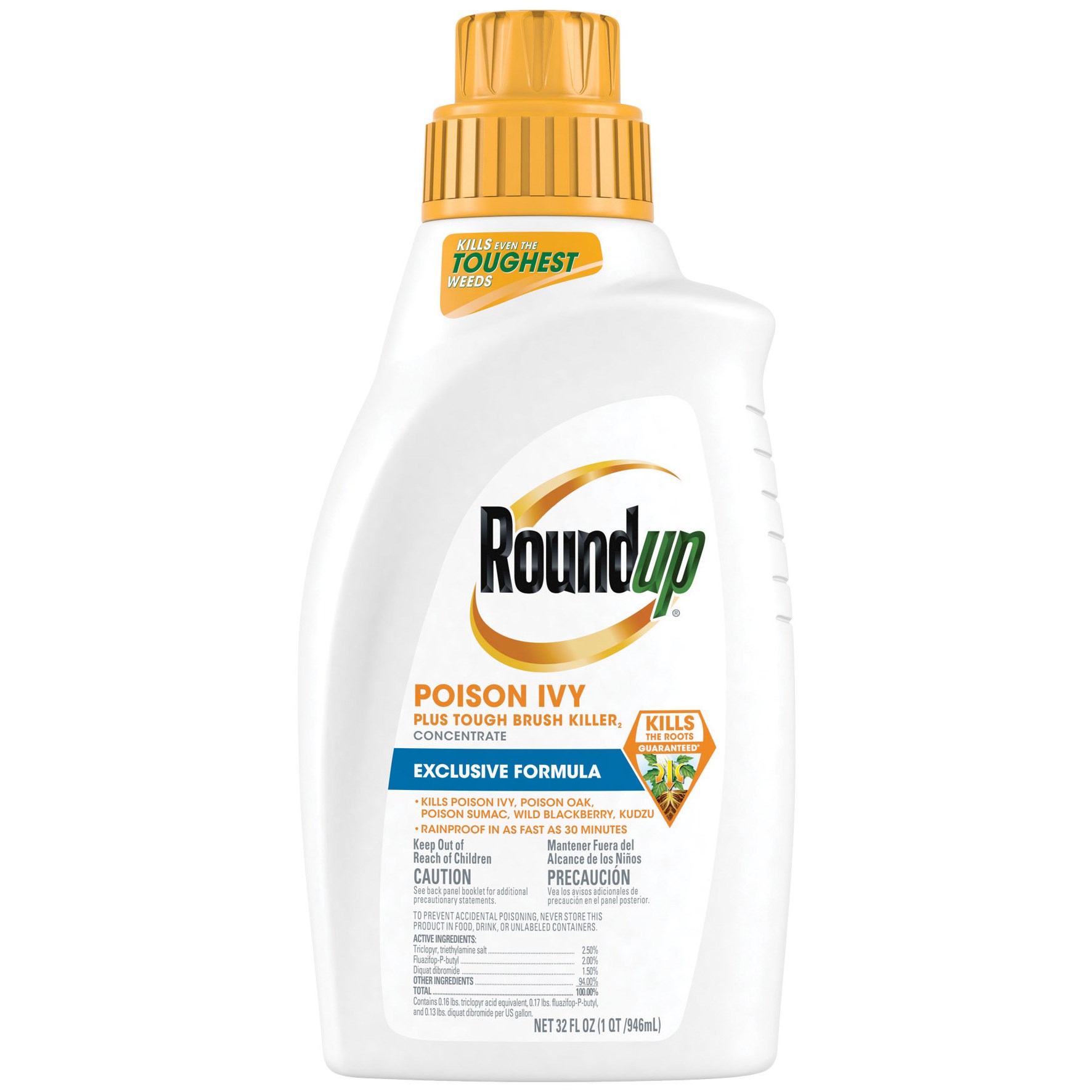 Roundup 32oz Poison Ivy Brush Killer Concentrate — priced per each; minimum 6; multiples of 6