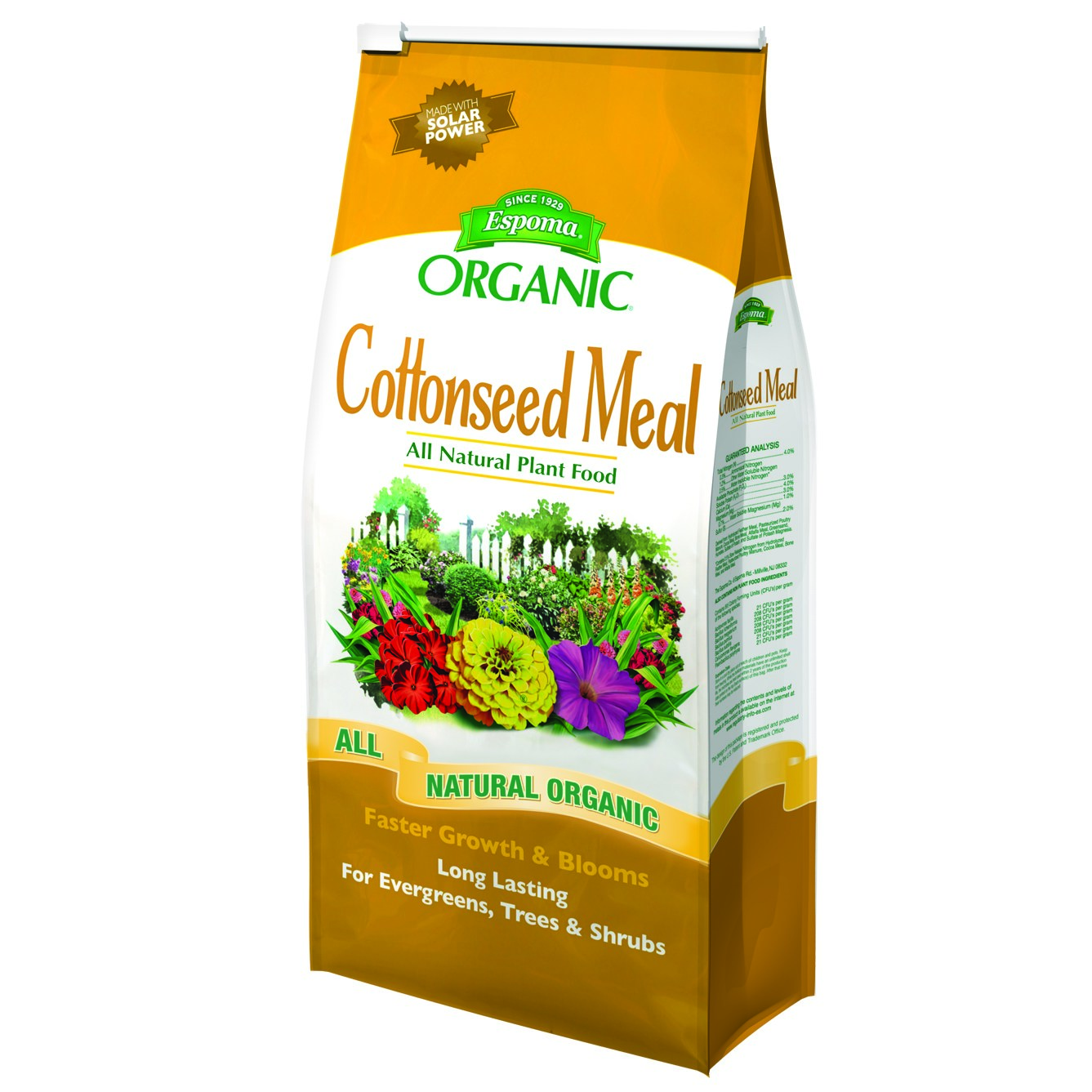 Espoma 3.5# Cottonseed Meal — priced per each; minimum 12; multiples of 12