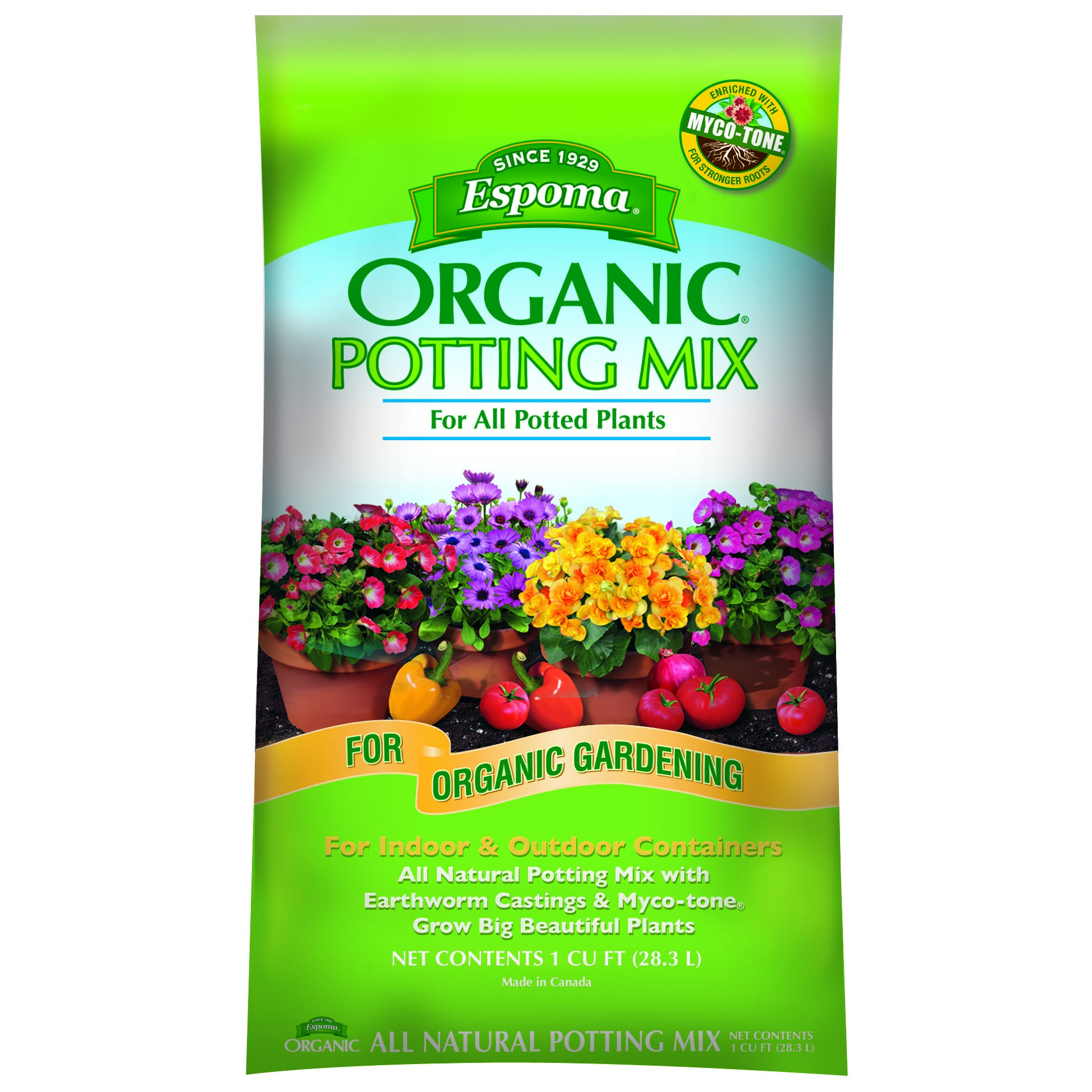 Espoma 1cf Organic Potting Mix — Single Unit