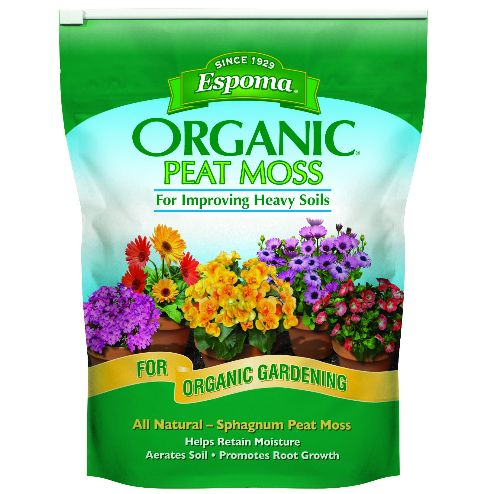 Espoma 8qt Organic Peat Moss — priced per each; minimum 6; multiples of 6