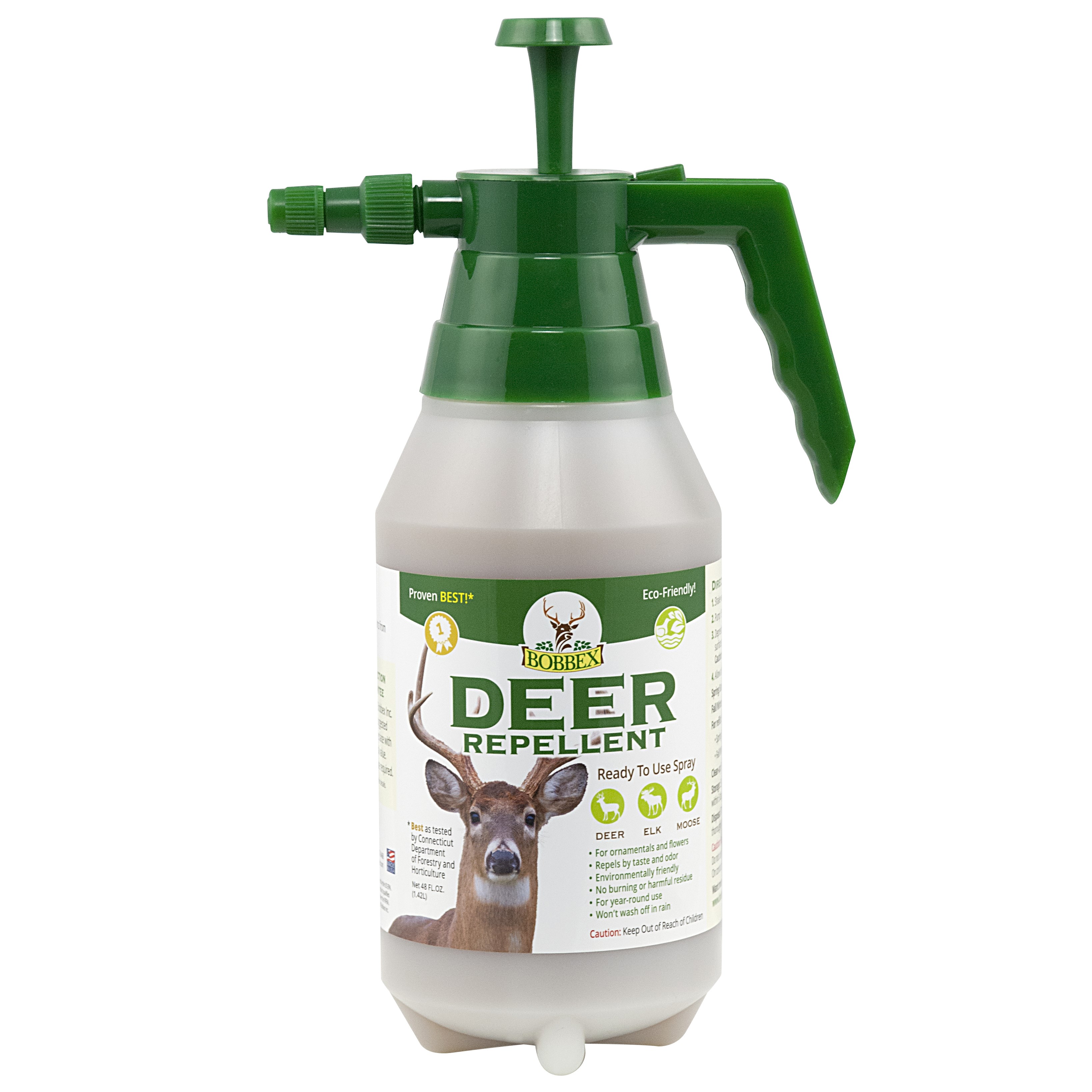 Bobbex 48oz Deer Repellent RTU Pump — priced per each; minimum 8; multiples of 8