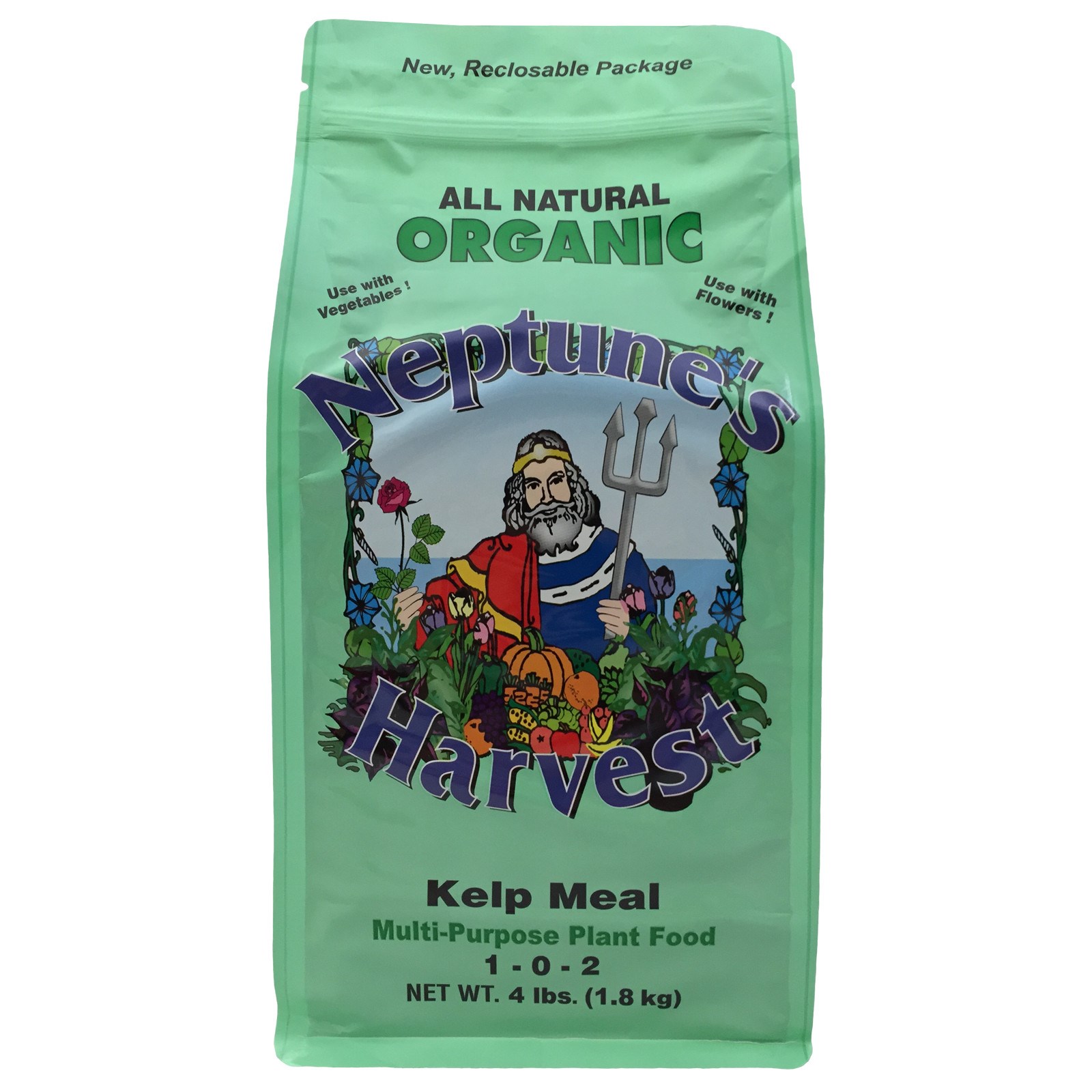 Neptunes Harvest 4# Bag Kelp Meal — priced per each; minimum 6; multiples of 6