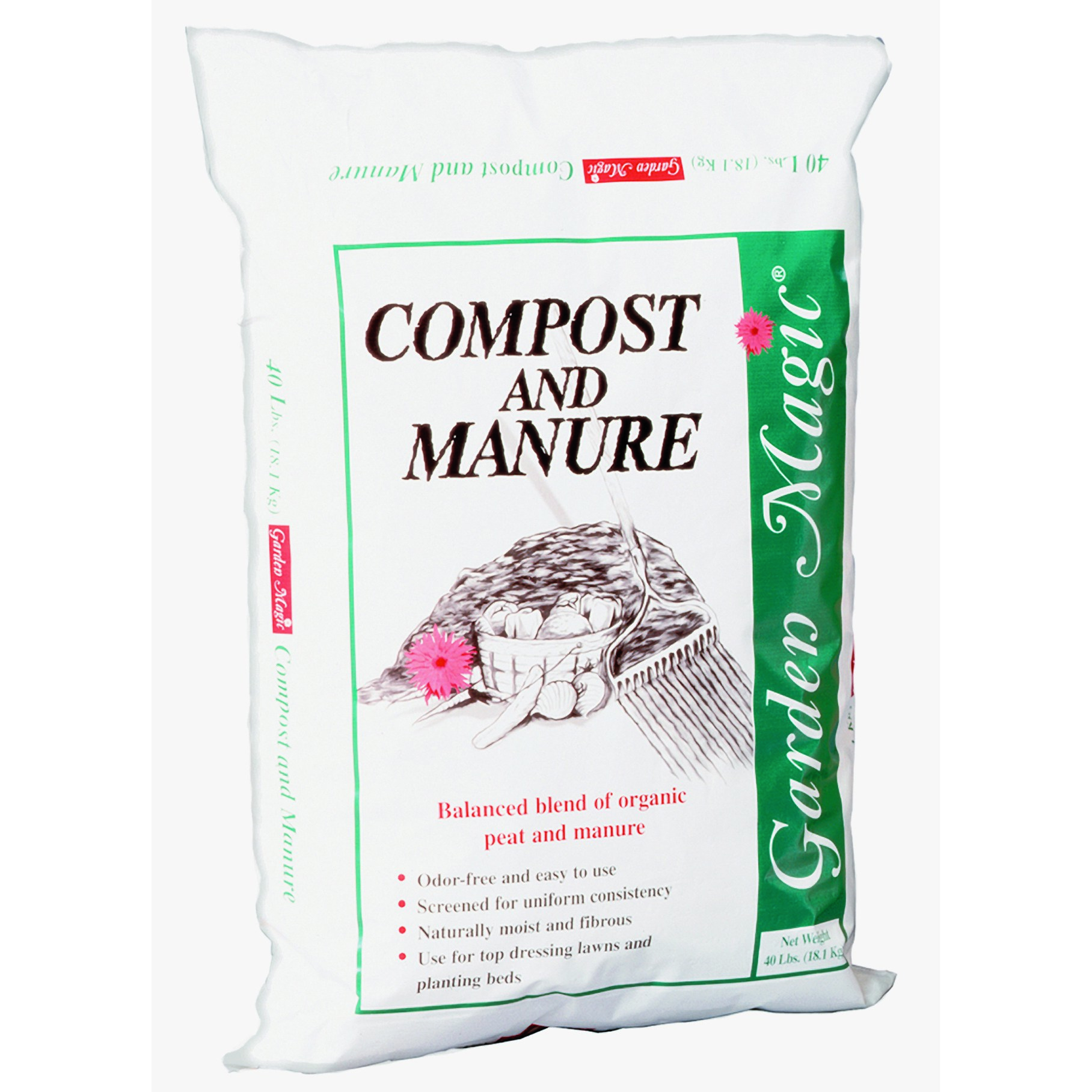 Mi Peat 40# Garden Magic Compost & Manure