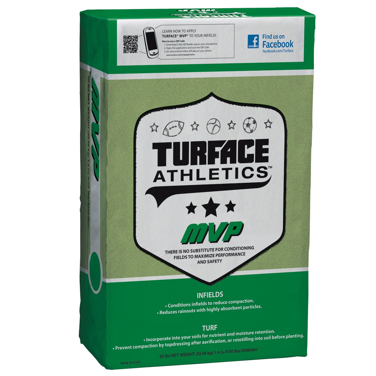 Turface 50# MVP Sports Conditioner — Single Unit