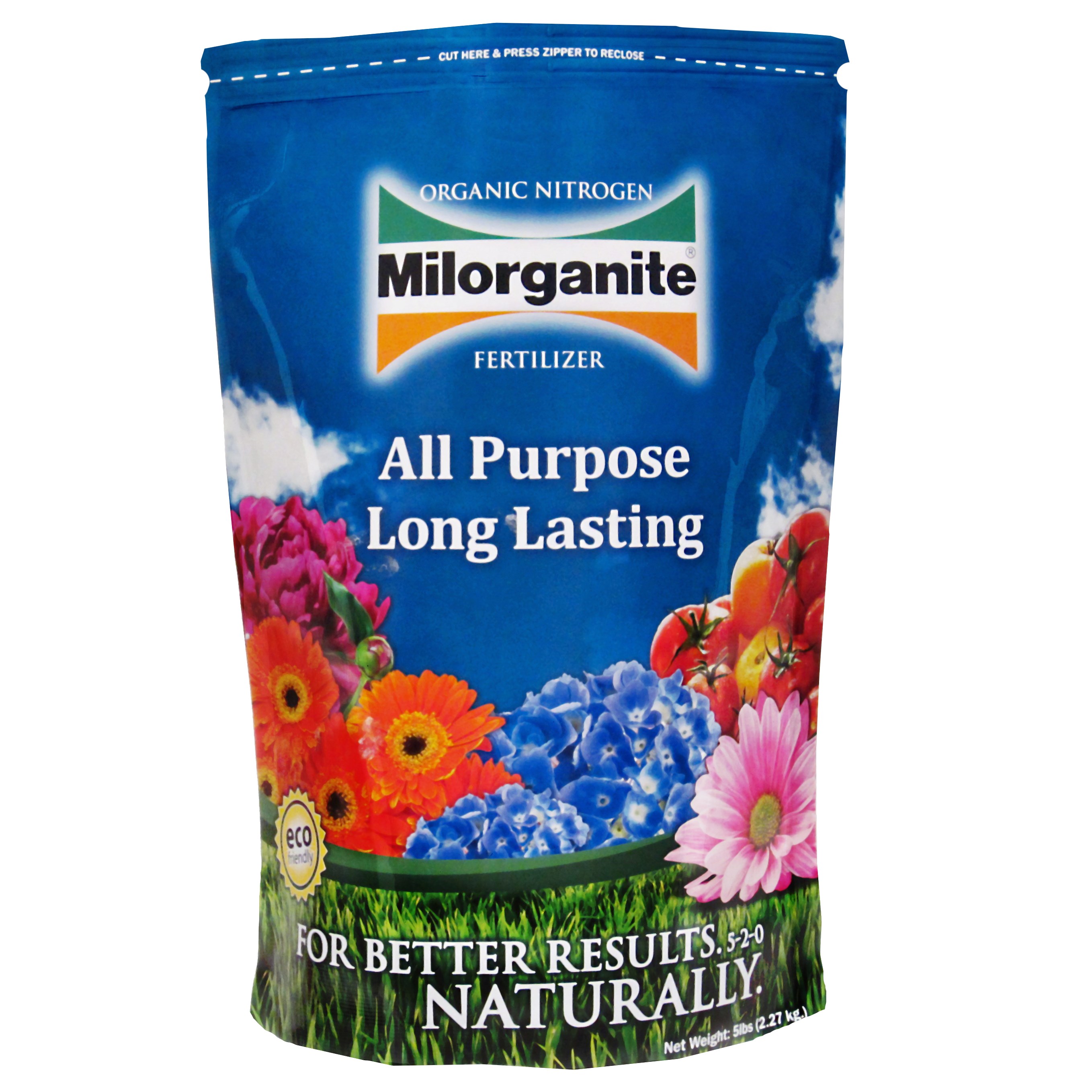 Milorganite 5# 6-4-0 — priced per each; minimum 10; multiples of 10