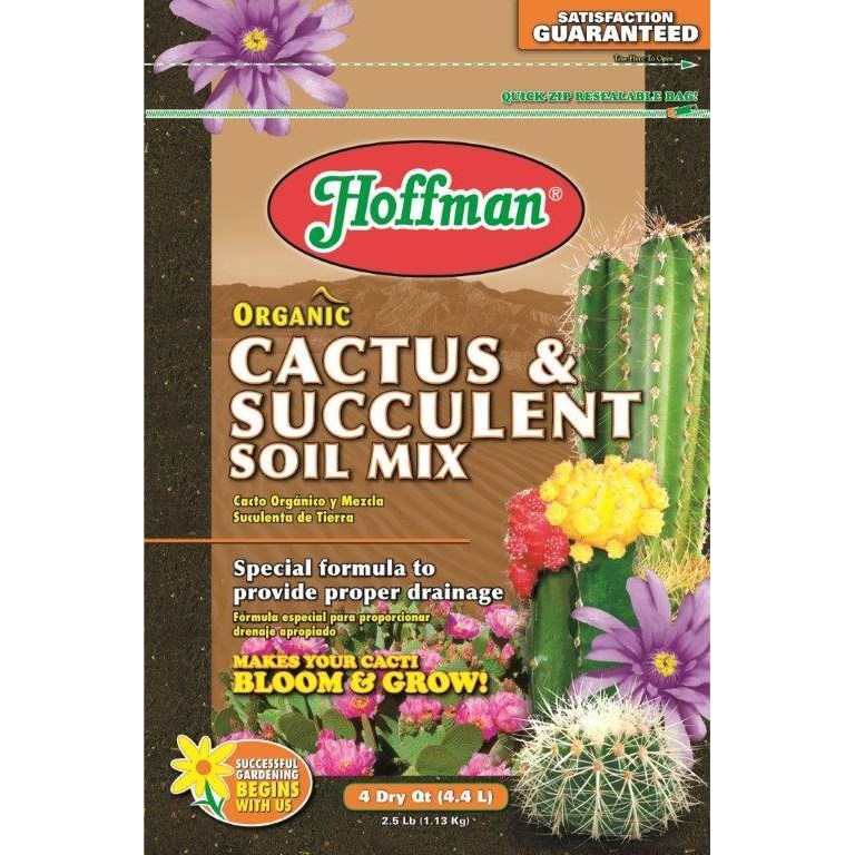 Hoffman 4qt Cactus & Succulent Soil Mix — priced per each; minimum 12; multiples of 12