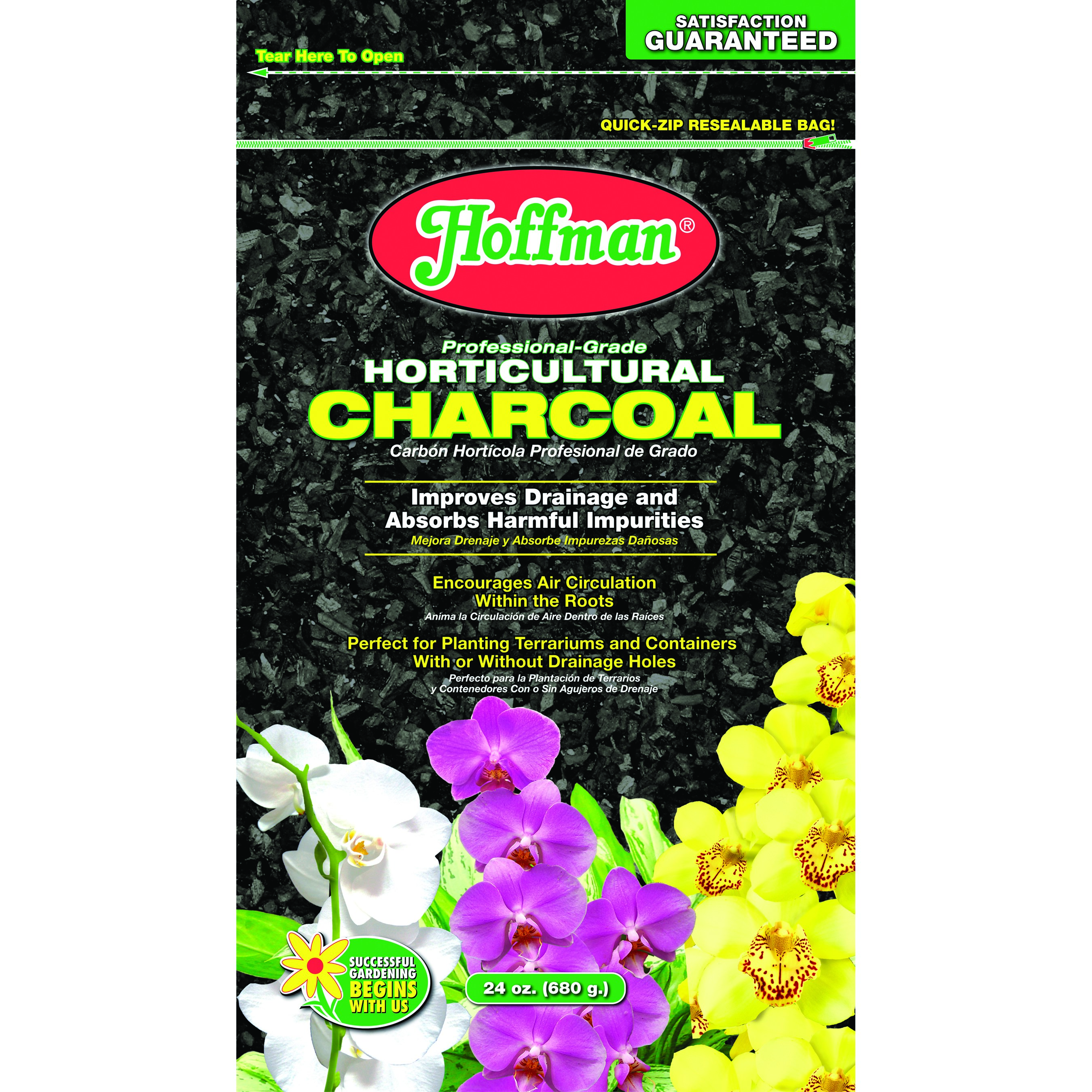 Hoffman 24oz Charcoal — priced per each; minimum 12; multiples of 12
