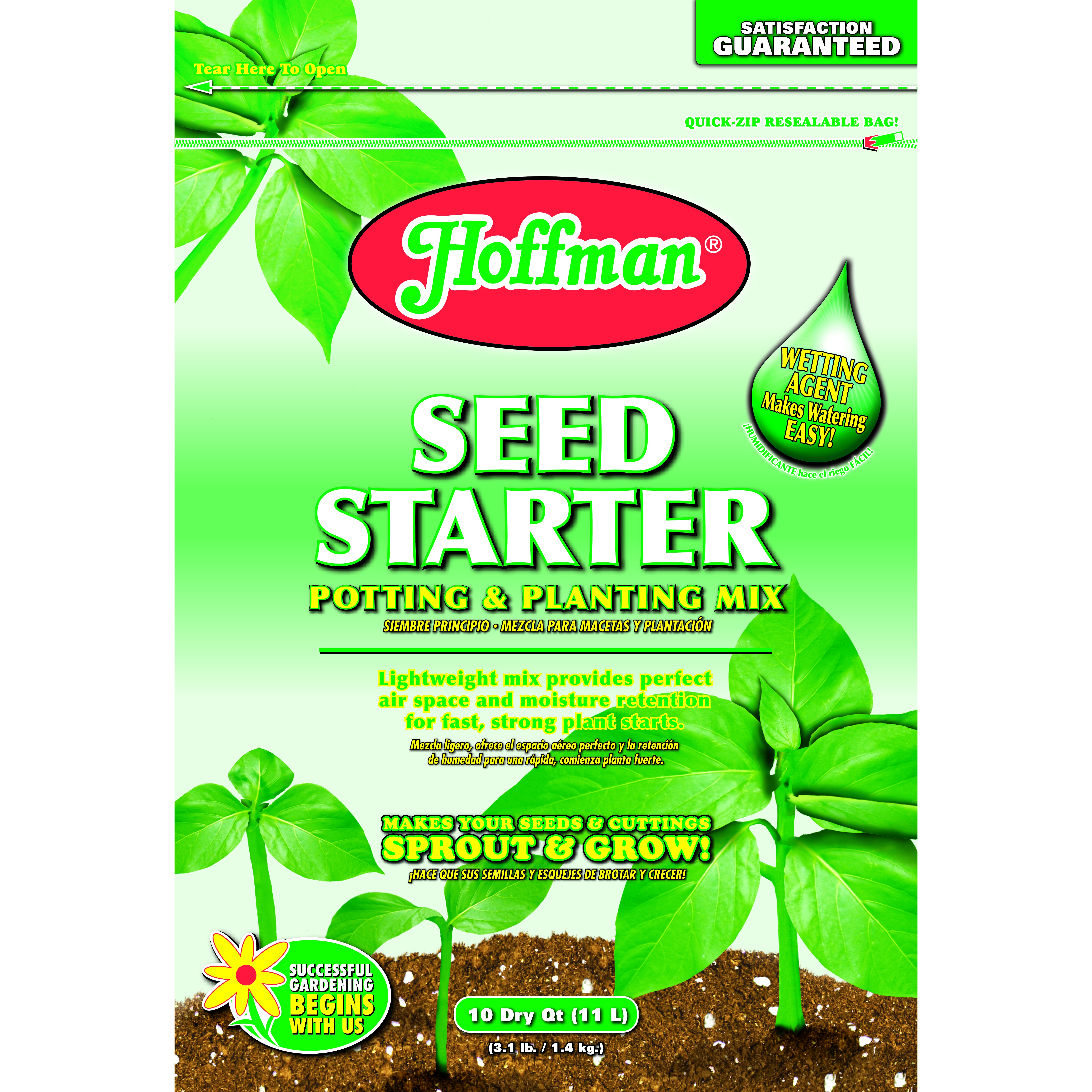 Hoffman 4qt Seed Starter Soil — priced per each; minimum 12; multiples of 12
