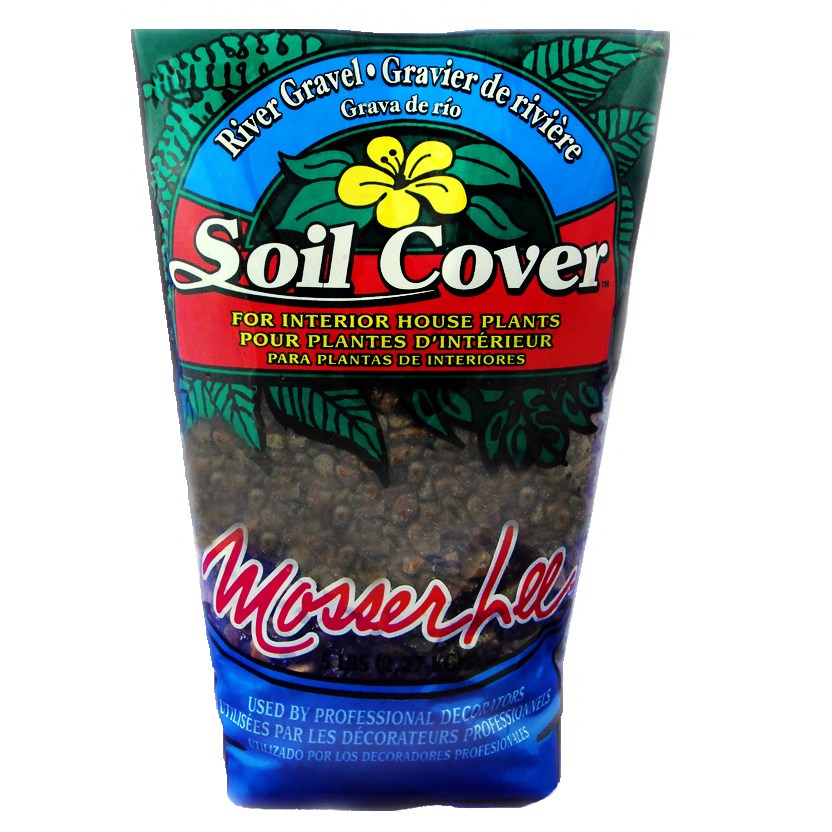 Mosser 1.5qt River Gravel — priced per each; minimum 8; multiples of 8