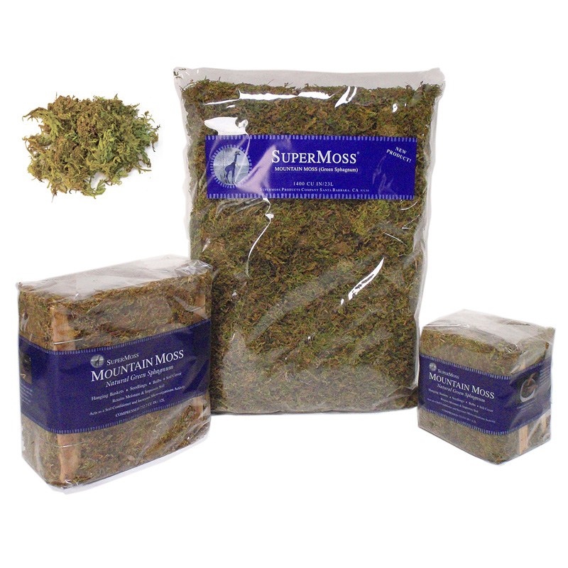 SuperMoss 200cu Bag Forest Moss Dried — priced per each; minimum 10; multiples of 10