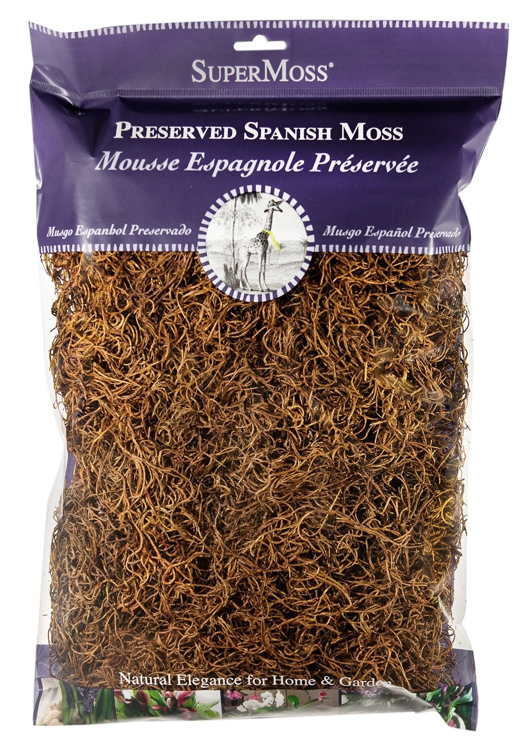 SuperMoss 8oz Spanish Moss Preserved Coffee — priced per each; minimum 10; multiples of 10