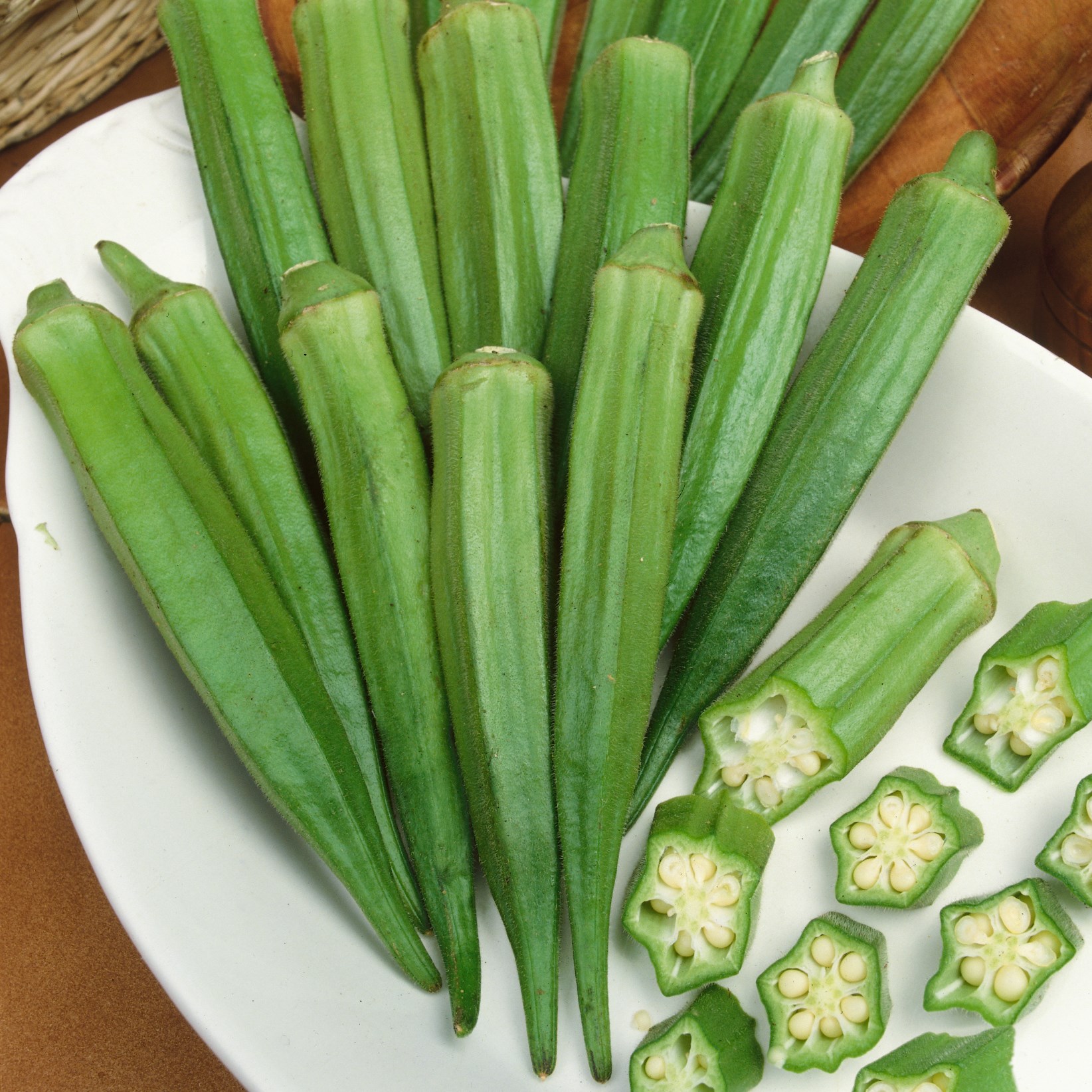 Okra, Perkins Long Pod 1/2oz