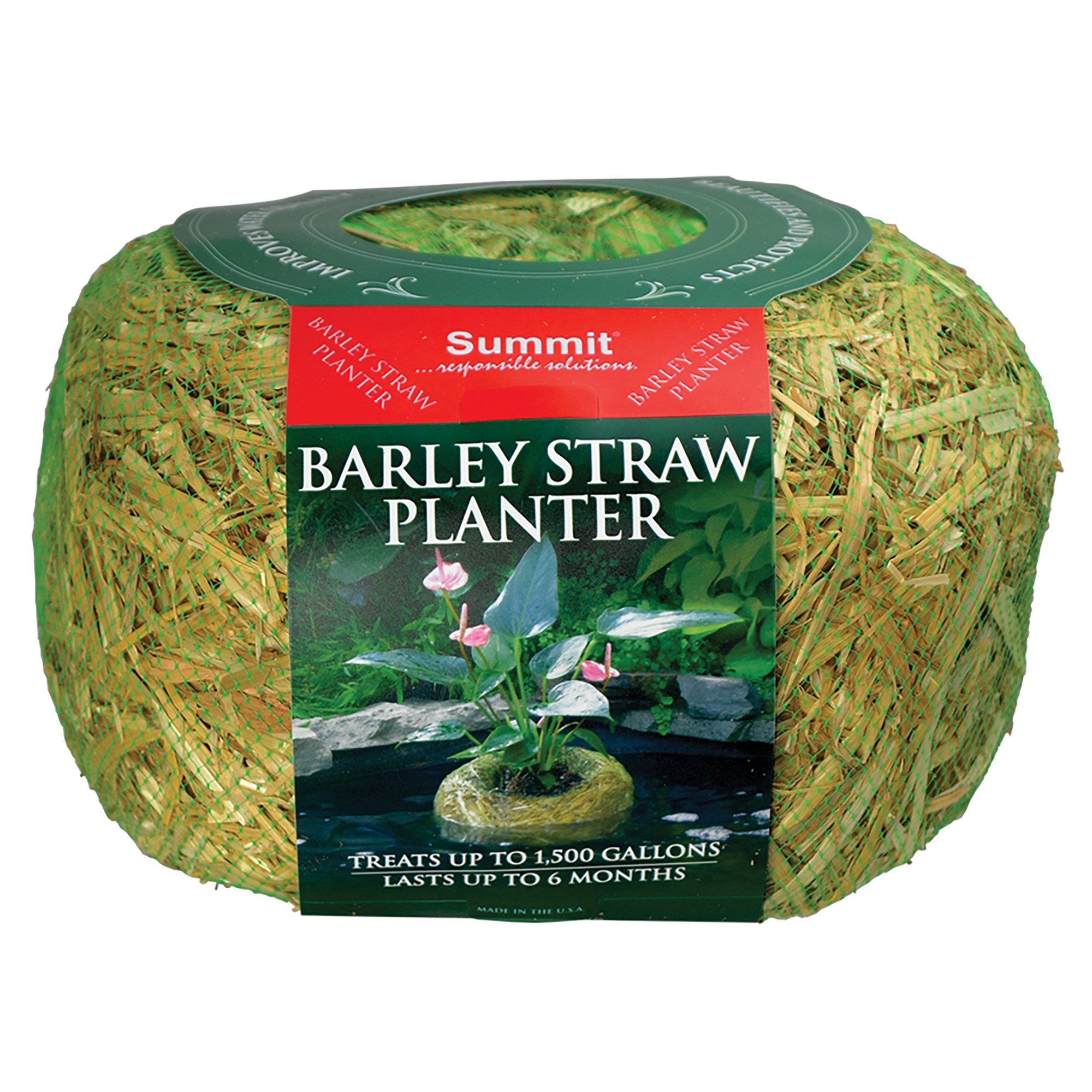 Summit Medium Barley Straw Planter 5"x8" — priced per each; minimum 8; multiples of 8
