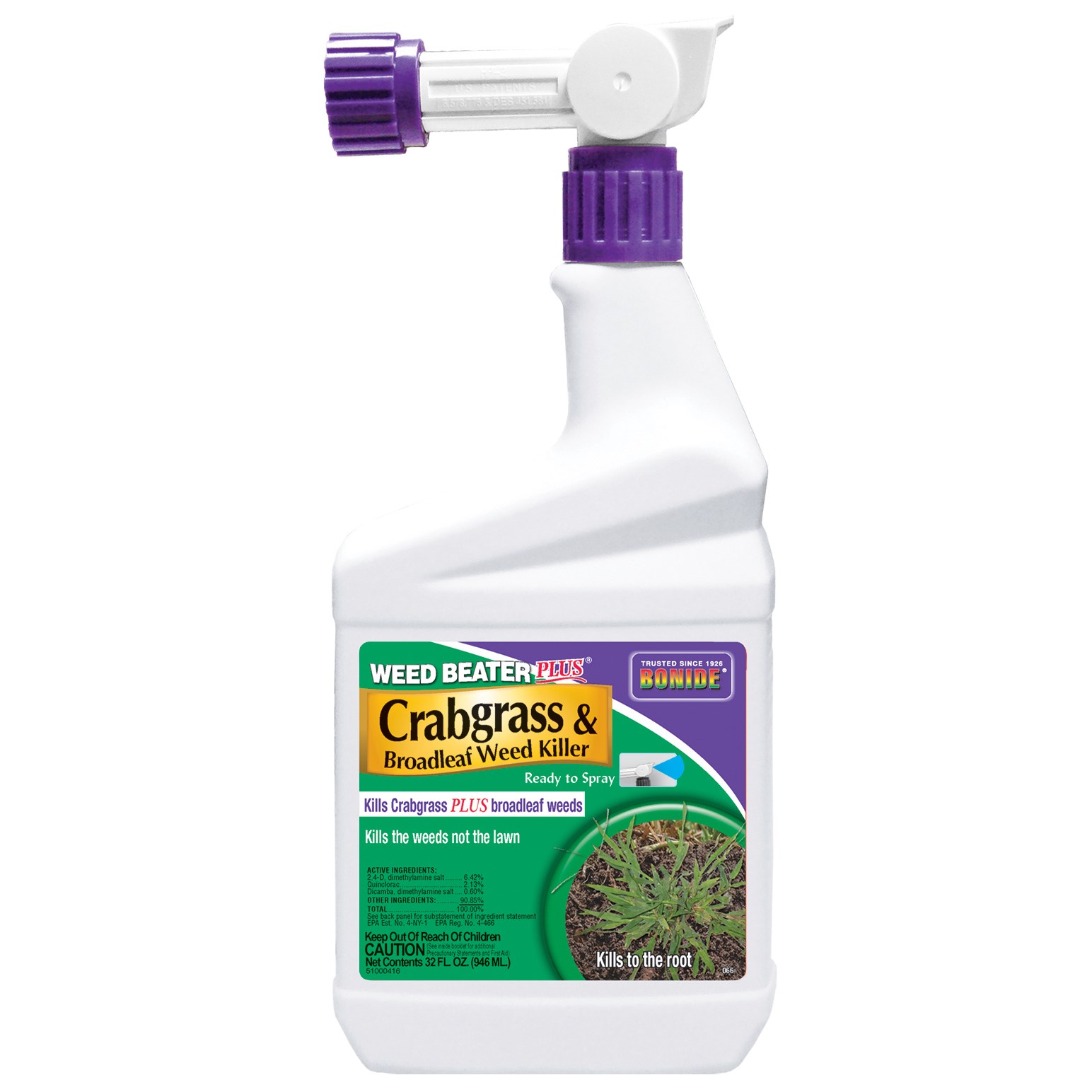 Bonide Qt Weed Beater Plus Crabgrass RTS — priced per each; minimum 12; multiples of 12