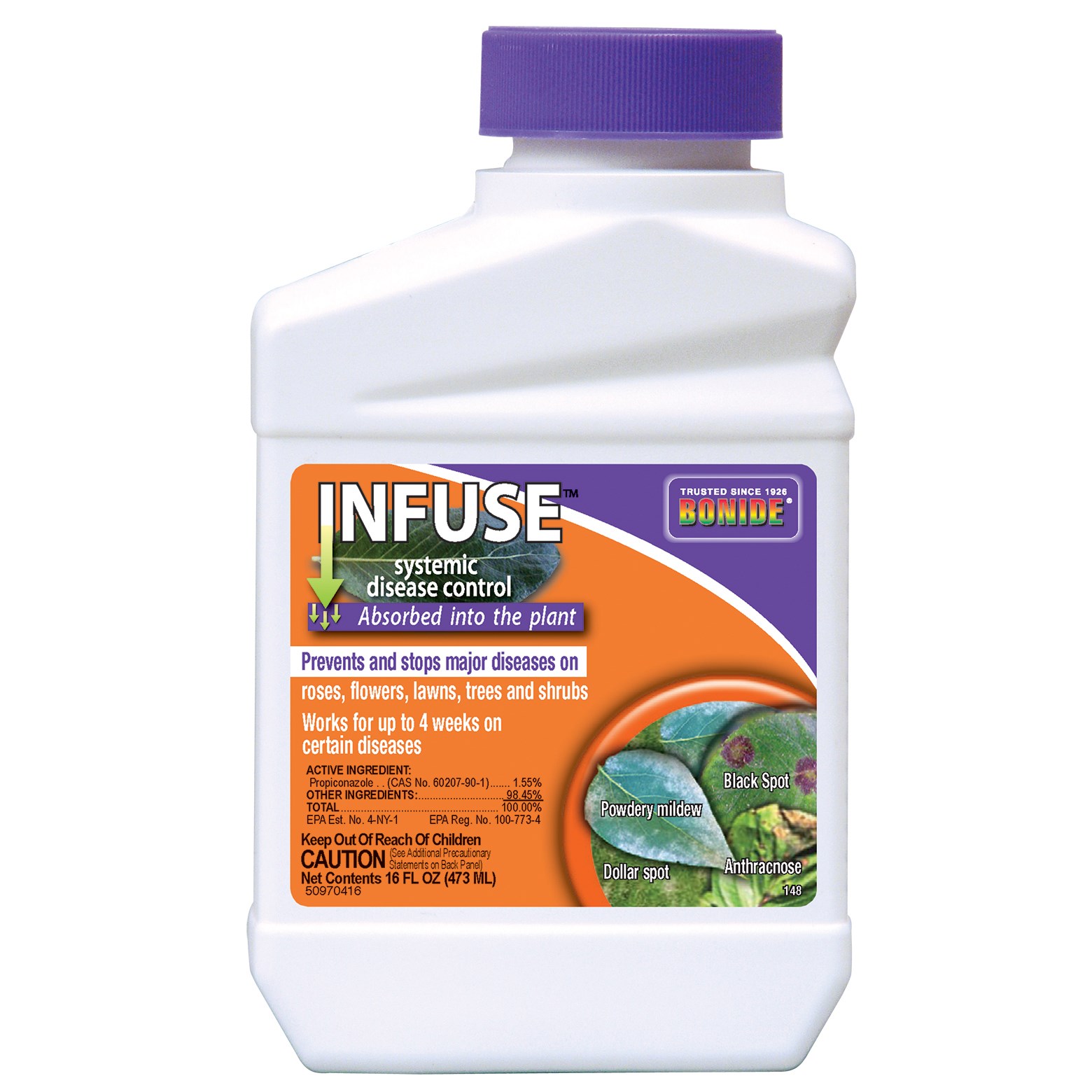 Bonide Pt Infuse Systemic Plant Fungicide Concentrate — priced per each; minimum 12; multiples of 12