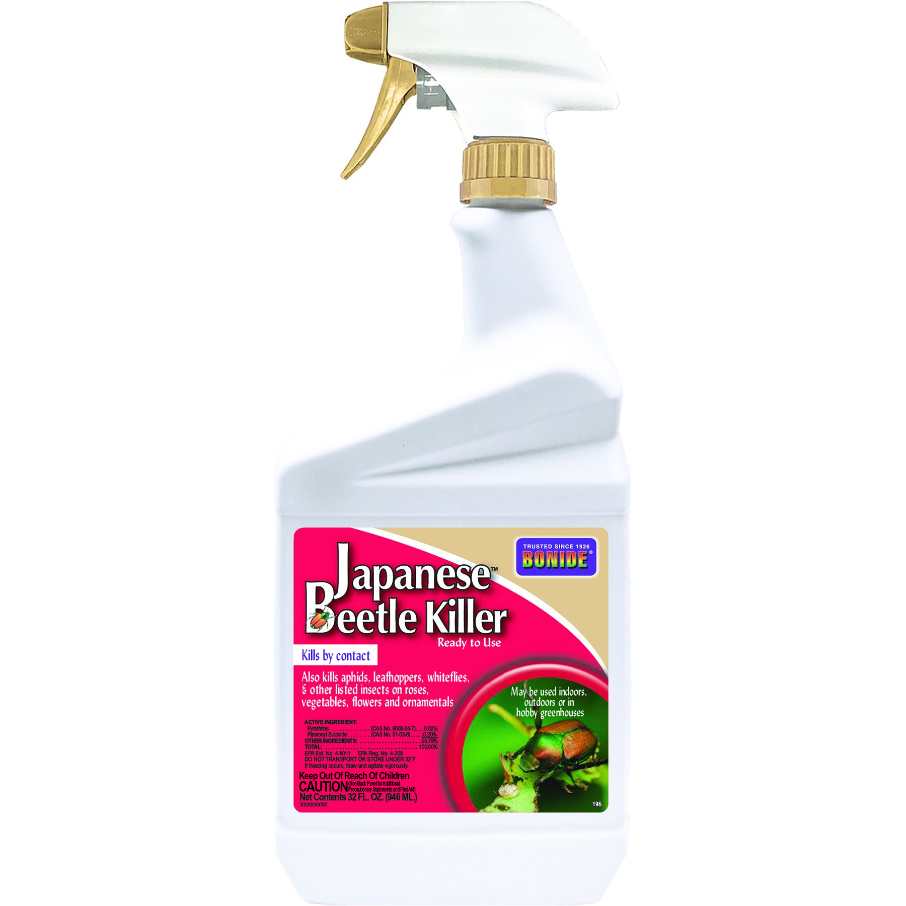 Bonide 32oz Japanese Beetle Killer RTU — priced per each; minimum 12; multiples of 12