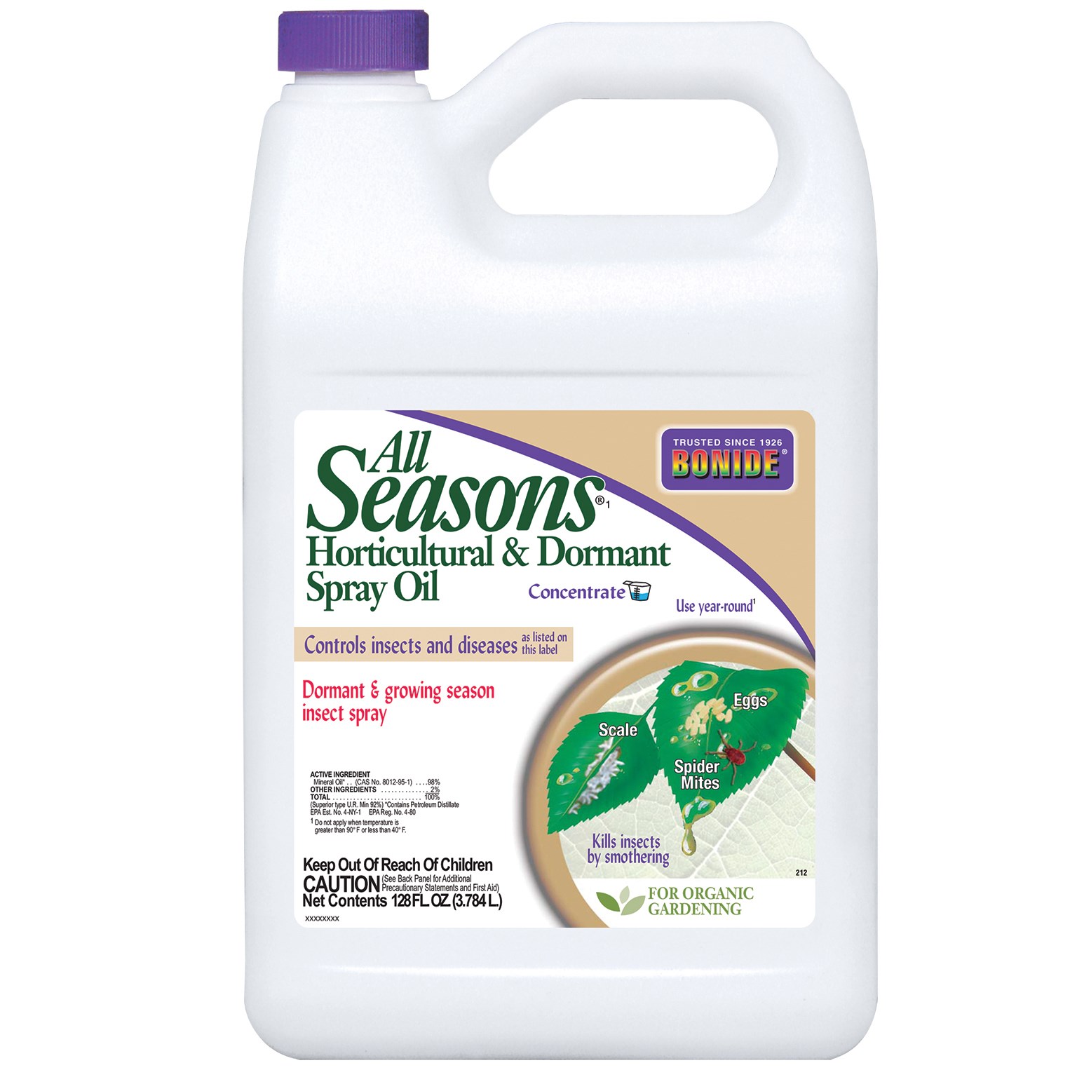 Bonide All Season 1gal Dormant Spray Oil — priced per each; minimum 4; multiples of 4