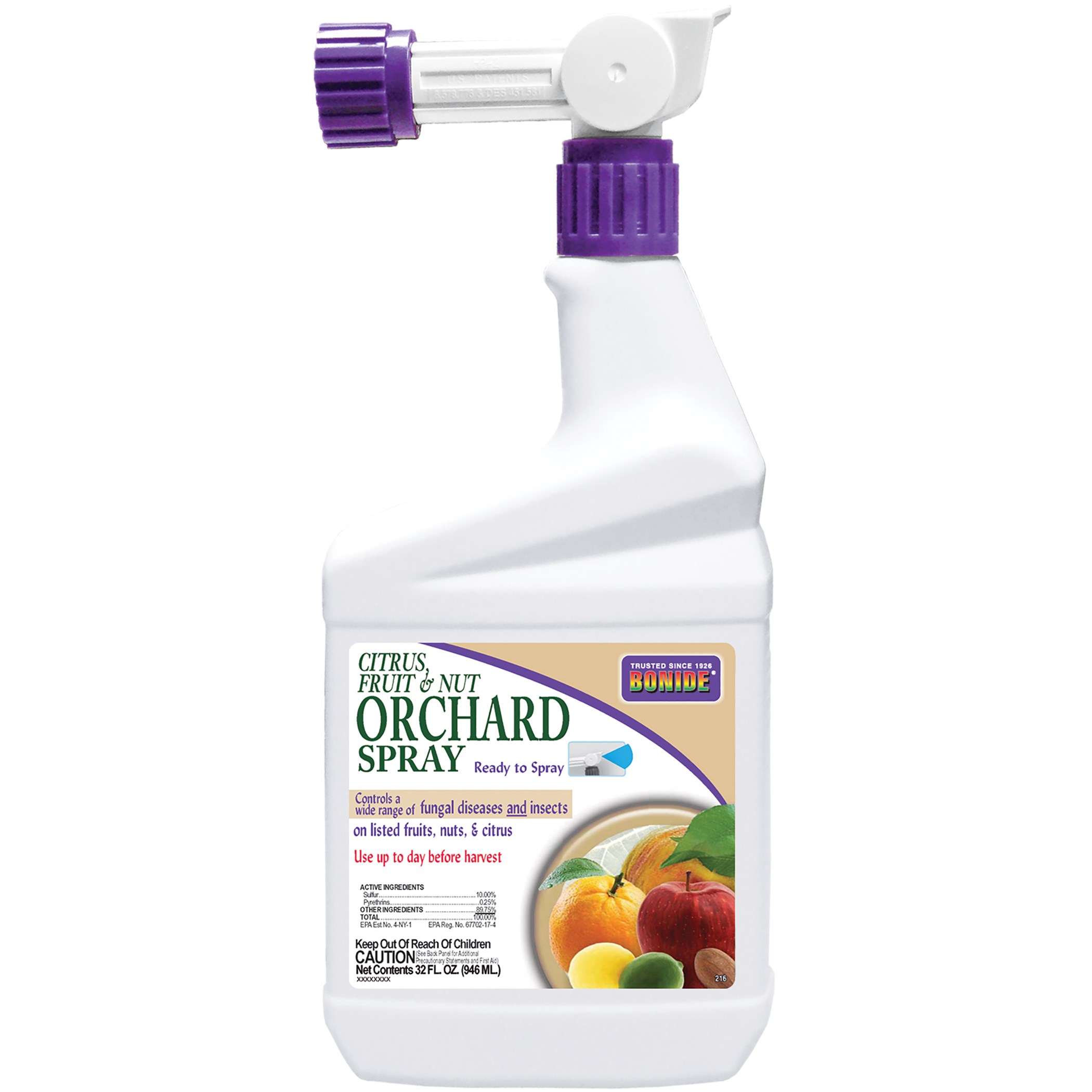 Bonide Qt Citrus Fruit & Nut Orchard Spray RTS — priced per each; minimum 12; multiples of 12