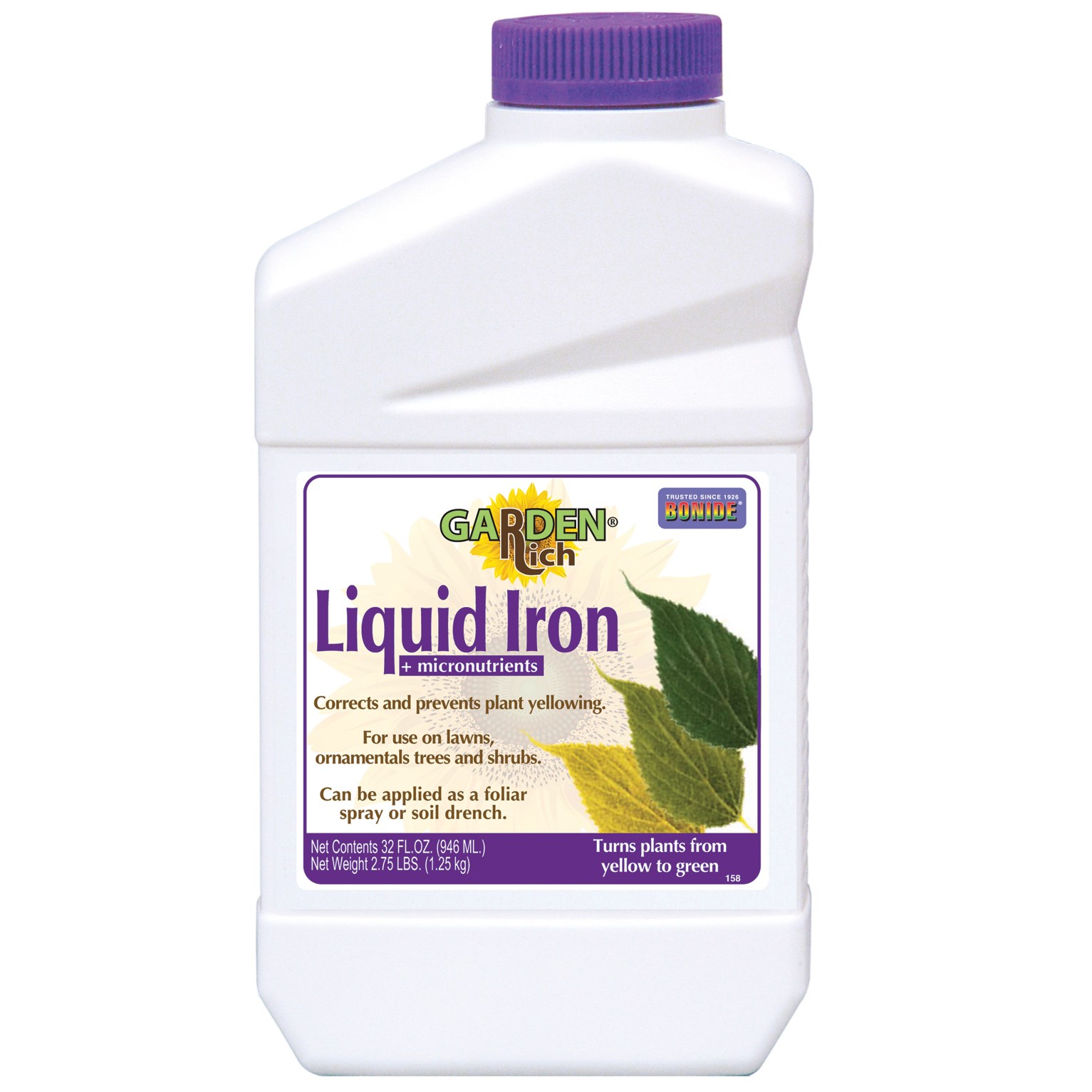 Bonide Qt Liquid Iron Complex Chelated — priced per each; minimum 12; multiples of 12