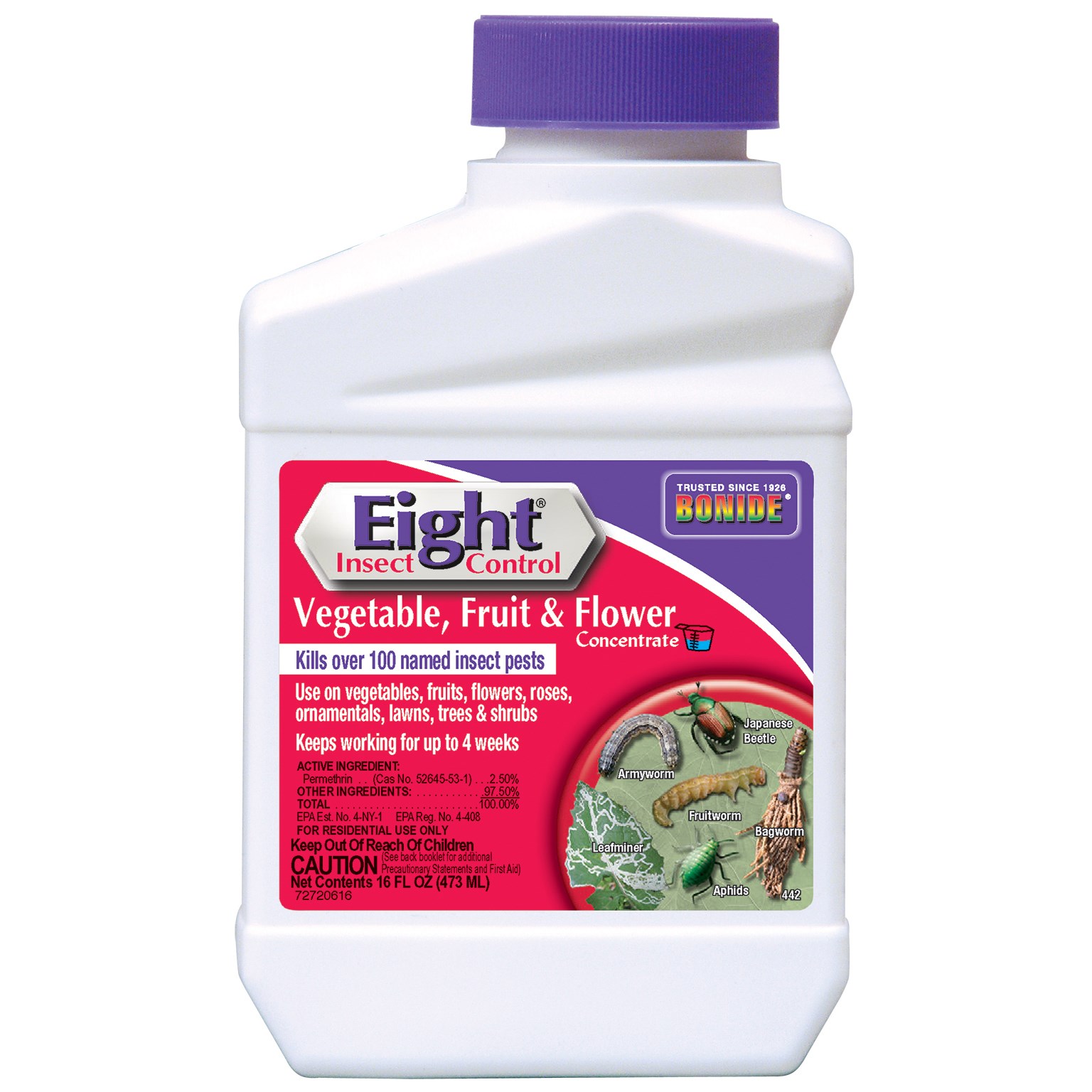 Bonide Pt Eight Vegetable Fruit & Flower Spray — priced per each; minimum 12; multiples of 12