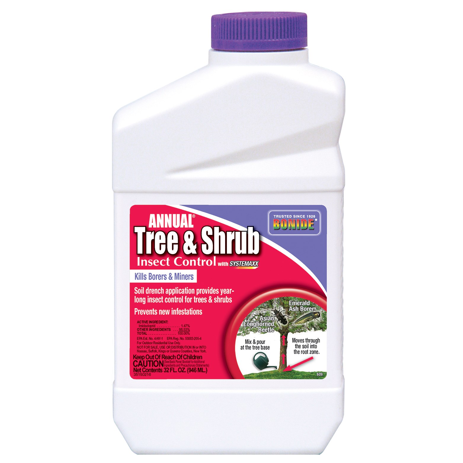 Bonide Qt Concentrate Tree & Shrub Drench — priced per each; minimum 12; multiples of 12