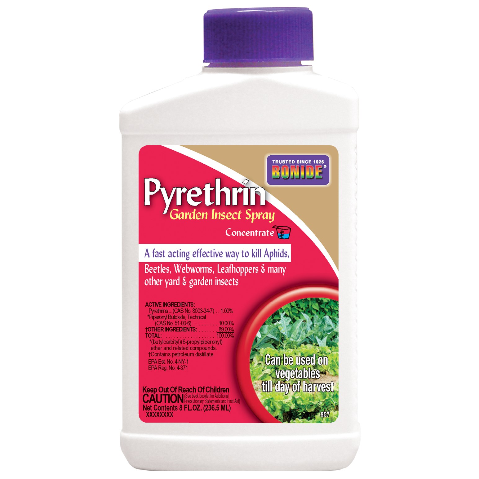 Bonide 8oz Liquid Pyrethrin Concentrate — priced per each; minimum 12; multiples of 12