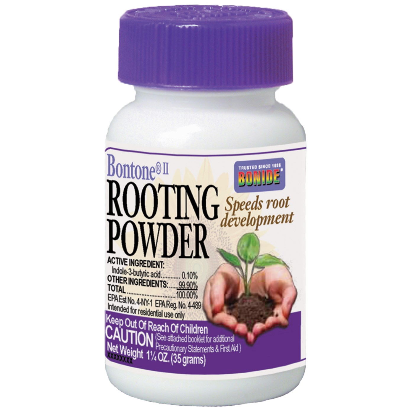 Bonide 1.25oz Bontone Rooting Powder — priced per each; minimum 12; multiples of 12