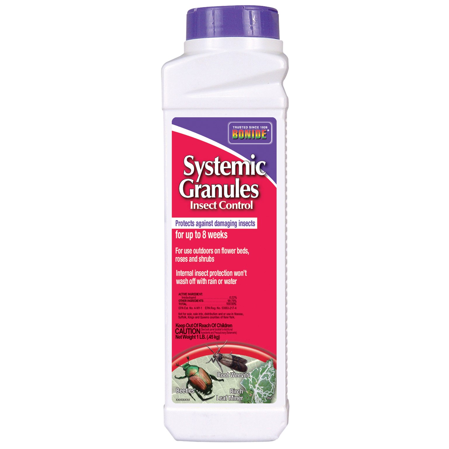 Bonide 1# 2% Systemic Granules — priced per each; minimum 12; multiples of 12