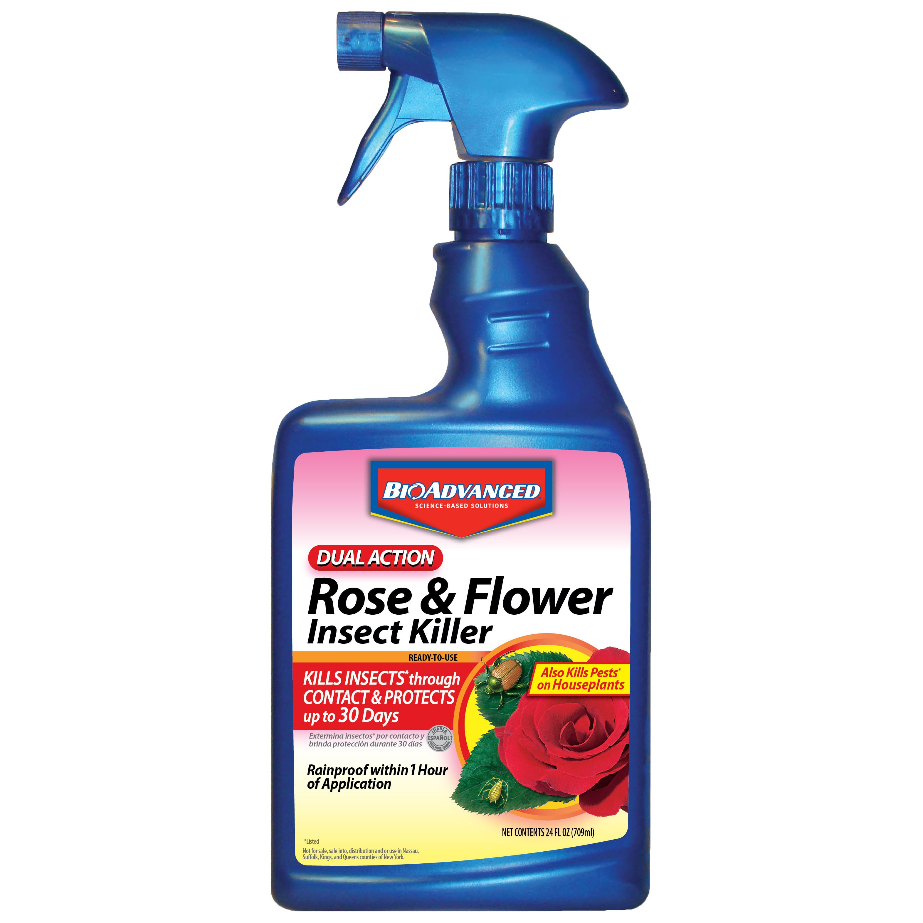 BioAdvanced 24oz Rose & Flower Dual Action Insect Killer RTU (Keywords: Bayer ) — priced per each; minimum 12; multiples of 12