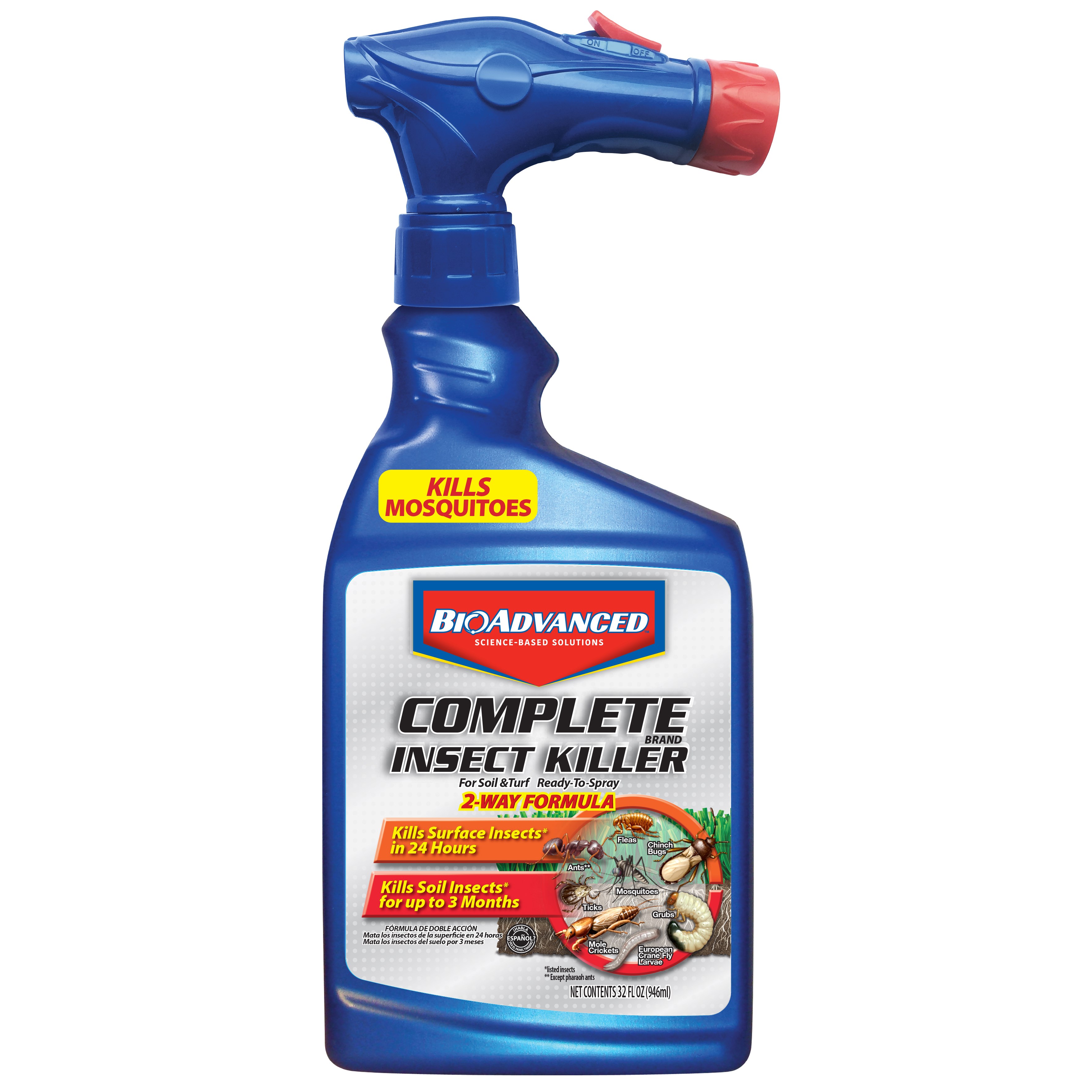 BioAdvanced 32oz Complete Insect Killer For Lawns RTS (Keywords: Bayer ) — priced per each; minimum 8; multiples of 8