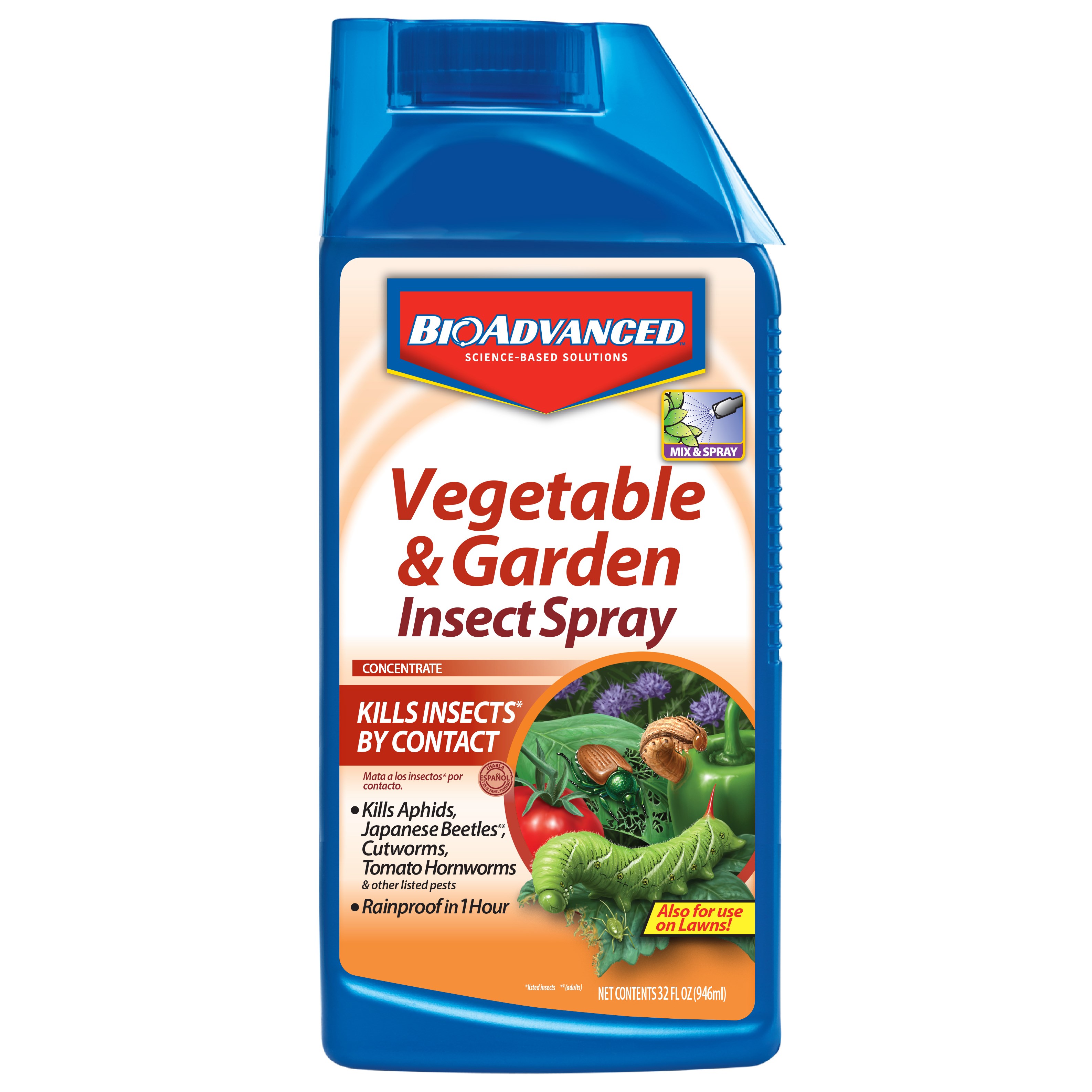 BioAdvanced 32oz Vegetable & Garden Insect Care Concentrate (Keywords: Bayer ) — priced per each; minimum 8; multiples of 8