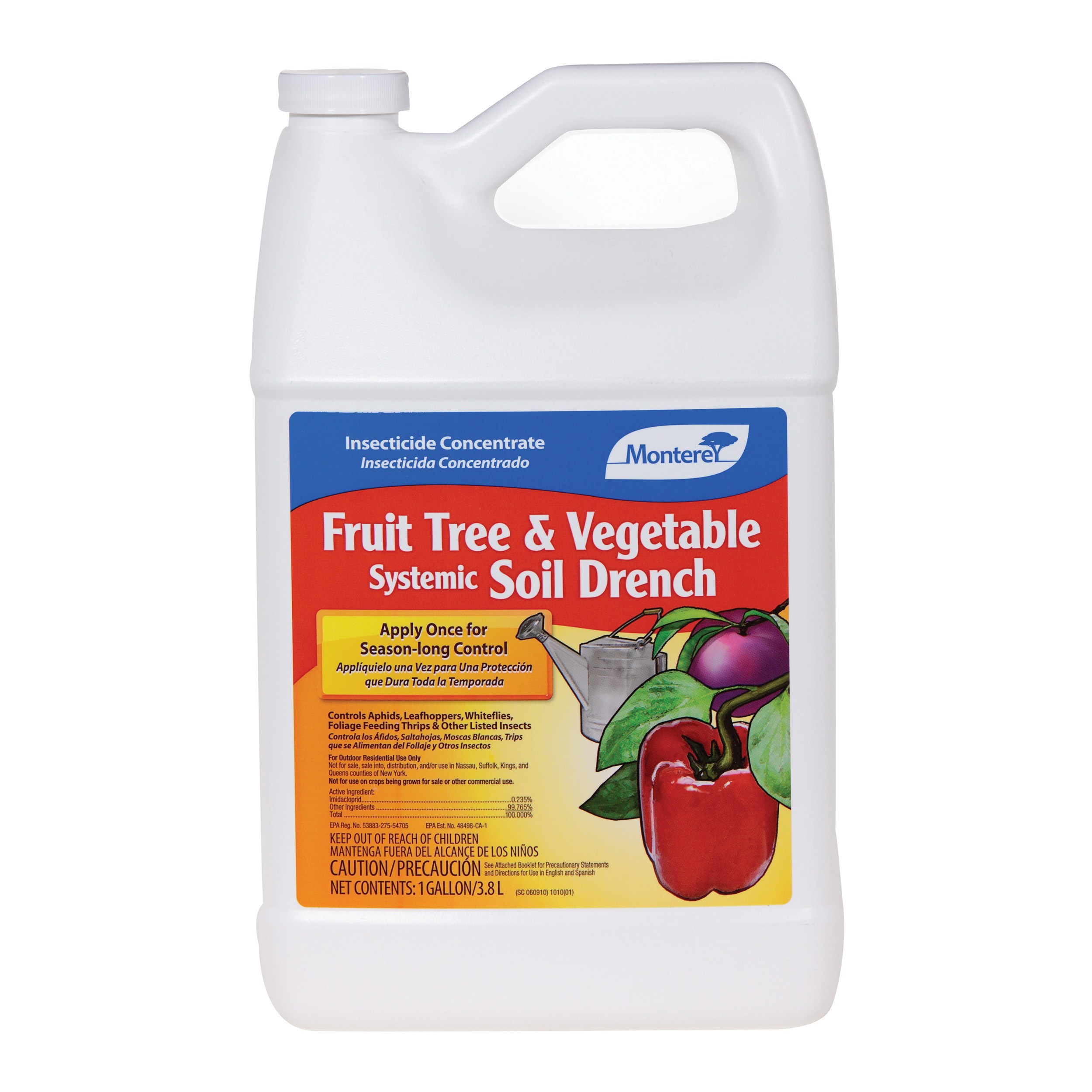 Monterey Gal Fruit Tree & Vegetable Systemic Soil Drench — priced per each; minimum 4; multiples of 4