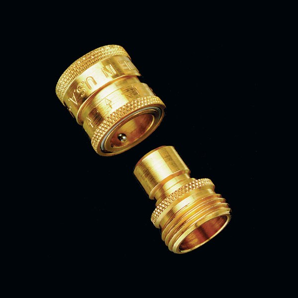 Dramm 740C Brass Quick Connect M/F Full Flow