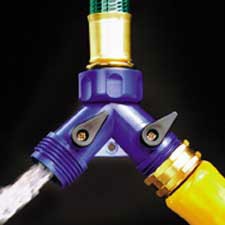 Dramm 235C Twin Shut Off Valve ABS Plastic