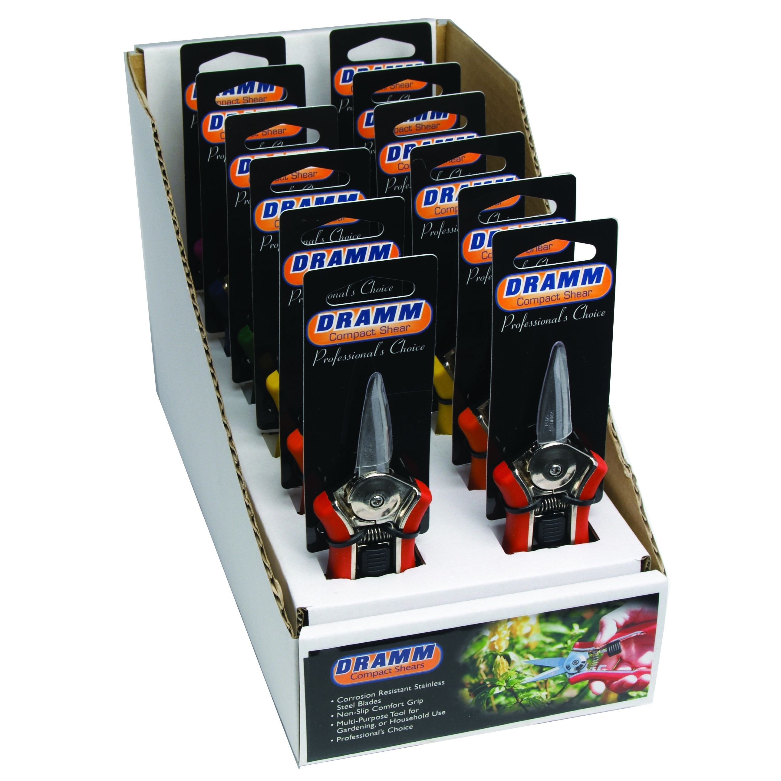 Dramm Compact Shear Display Box Assorted