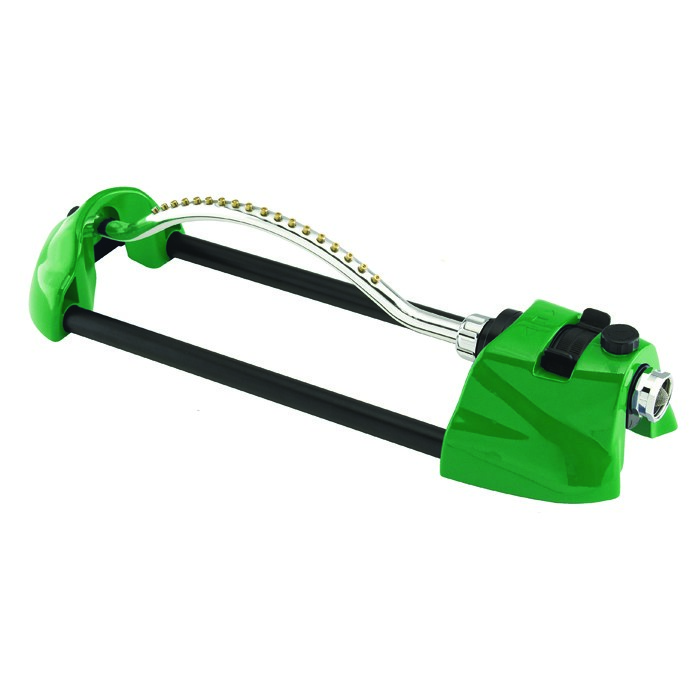 Dramm Colorstorm Oscillating Sprinkler Green