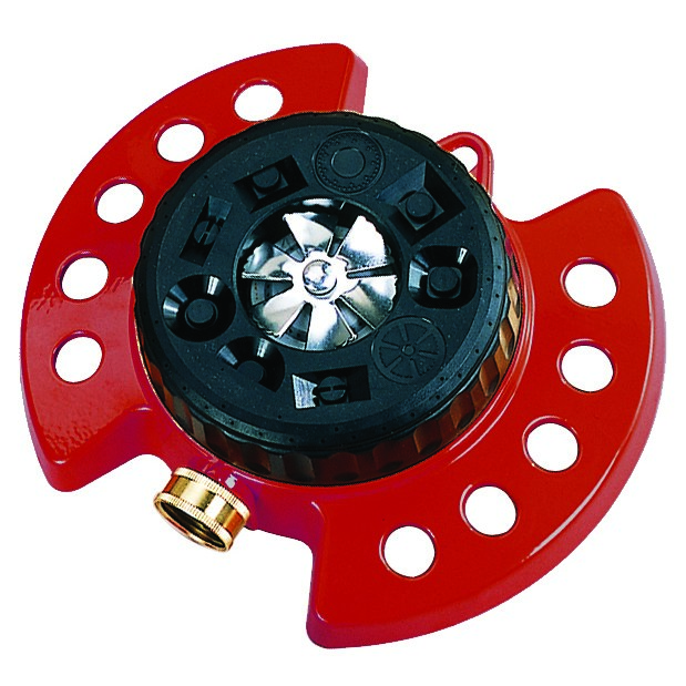Dramm Colorstorm Turret Sprinkler Red
