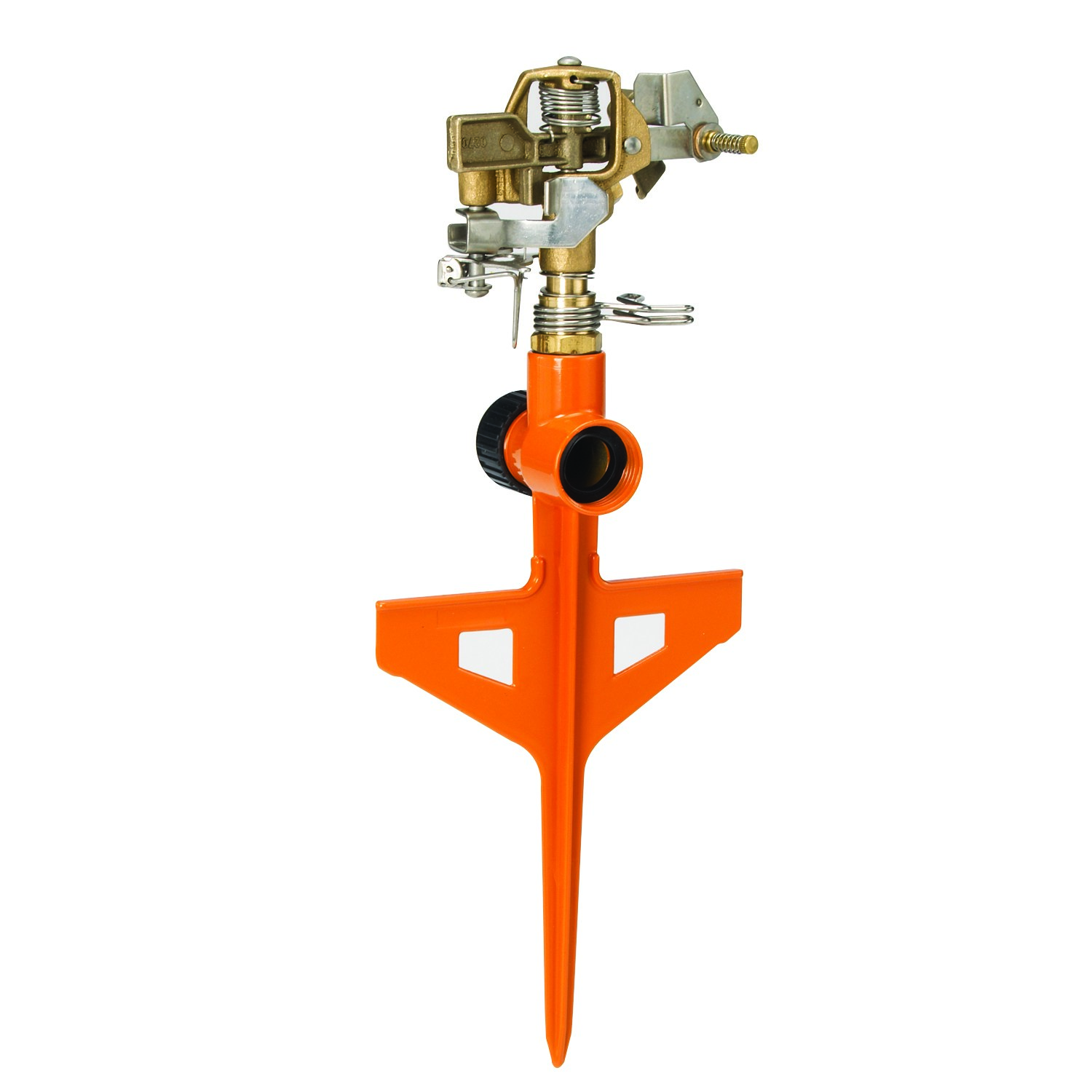 Dramm Colorstorm Impulse Stake Sprinkler Orange