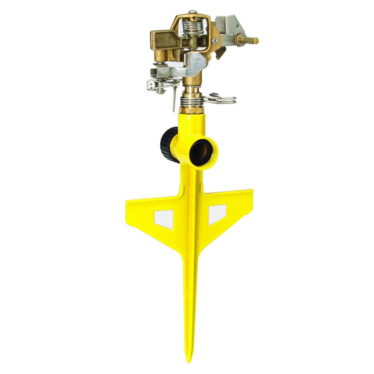 Dramm Colorstorm Impulse Stake Sprinkler Yellow
